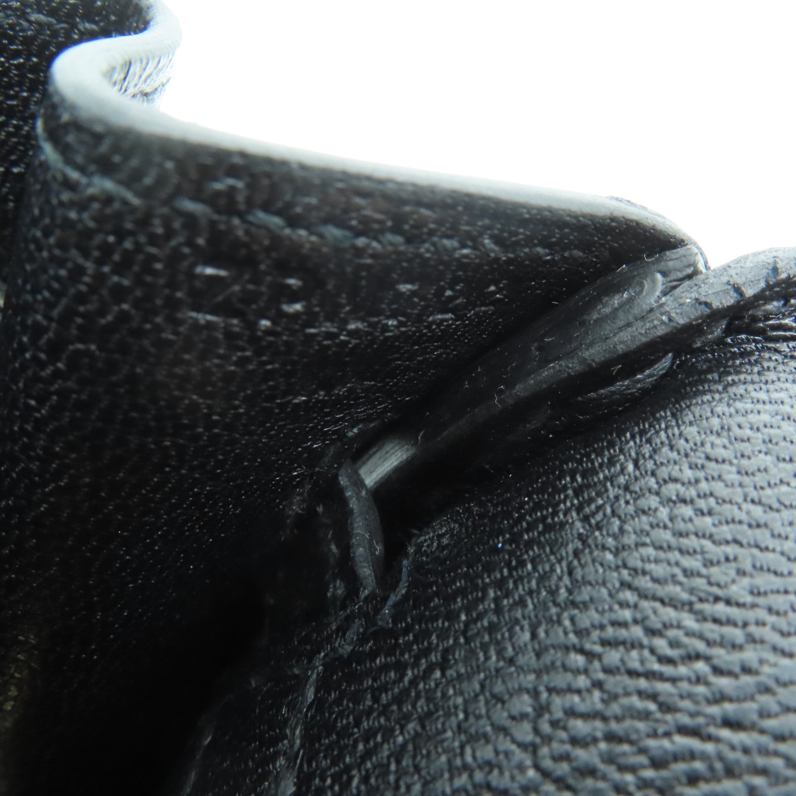 HERMES Ostrich皮革Birkin 25金扣手挽袋Noir/黑色