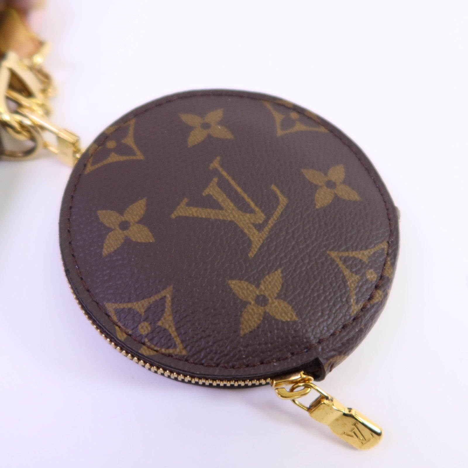 LOUIS VUITTON Monogram Multi Pochette Accessoires金扣手挽肩背兩用袋