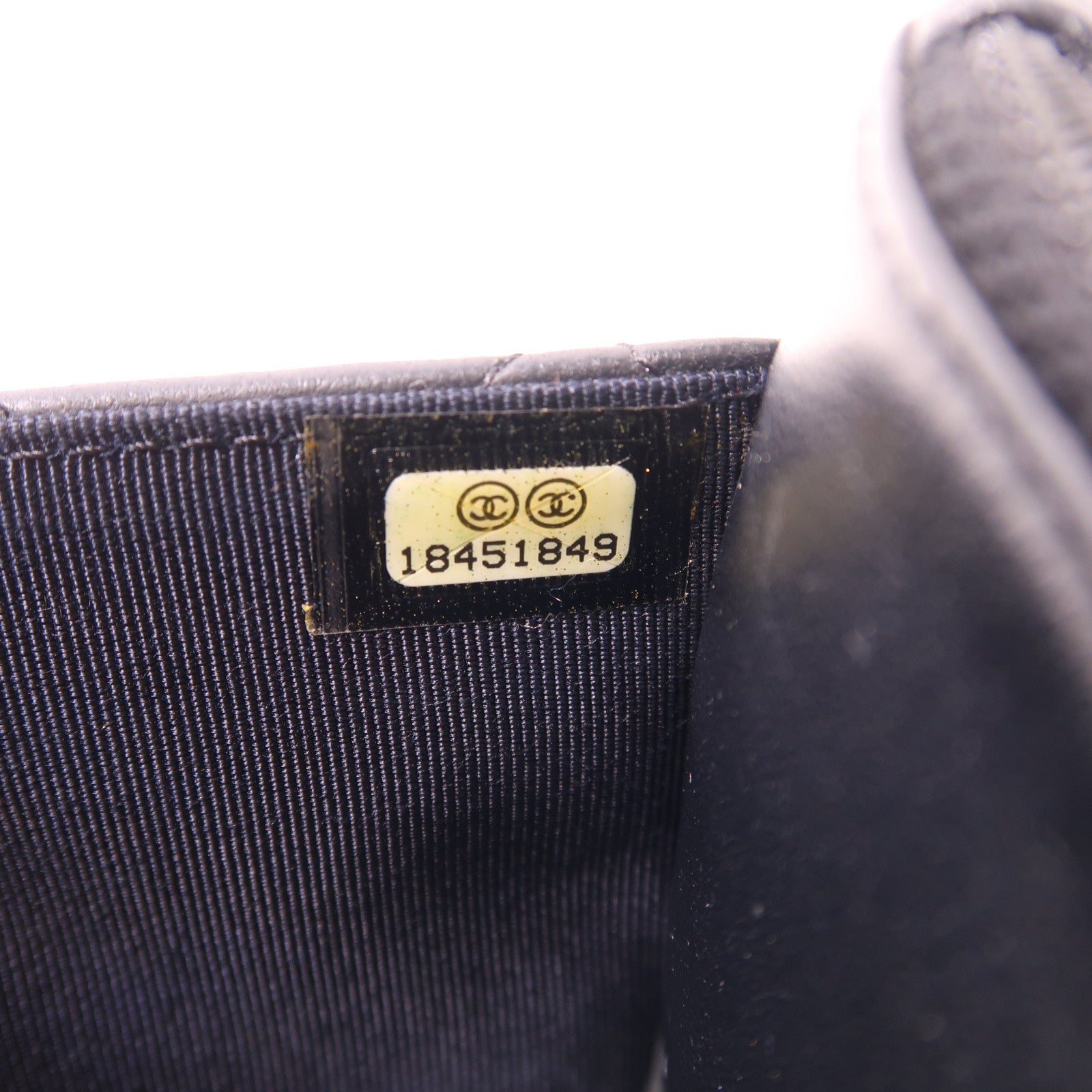CHANEL 牛皮皮革WOC Wallet On Chain銀扣鏈帶肩背袋
