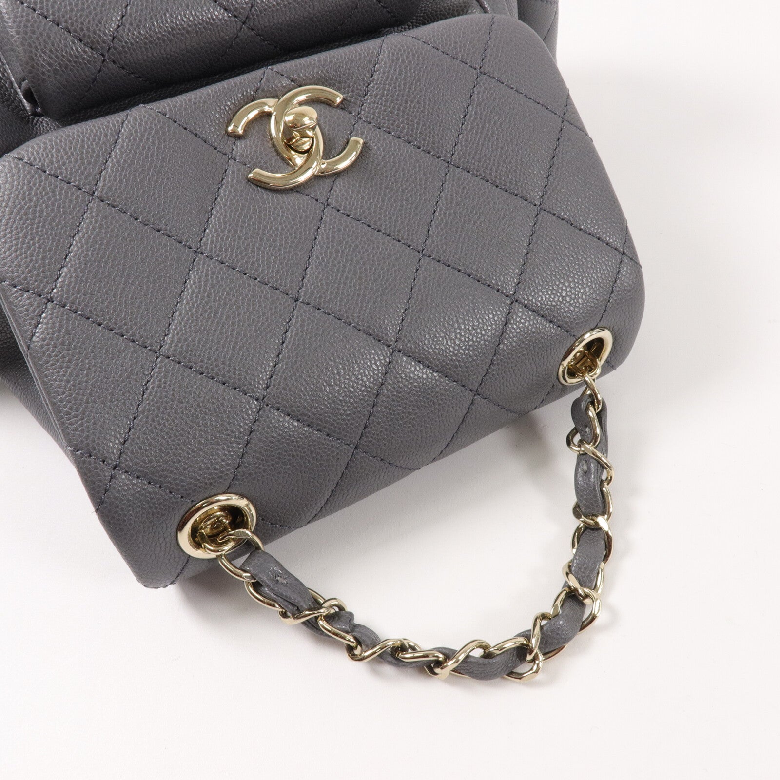 CHANEL 牛皮皮革Duma Backpack背包