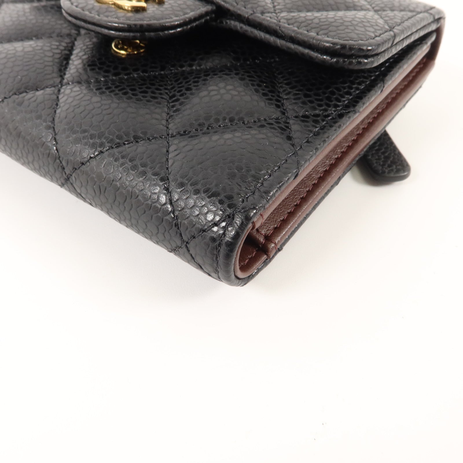 CHANEL 牛皮皮革Classic Small Flap Wallet錢包
