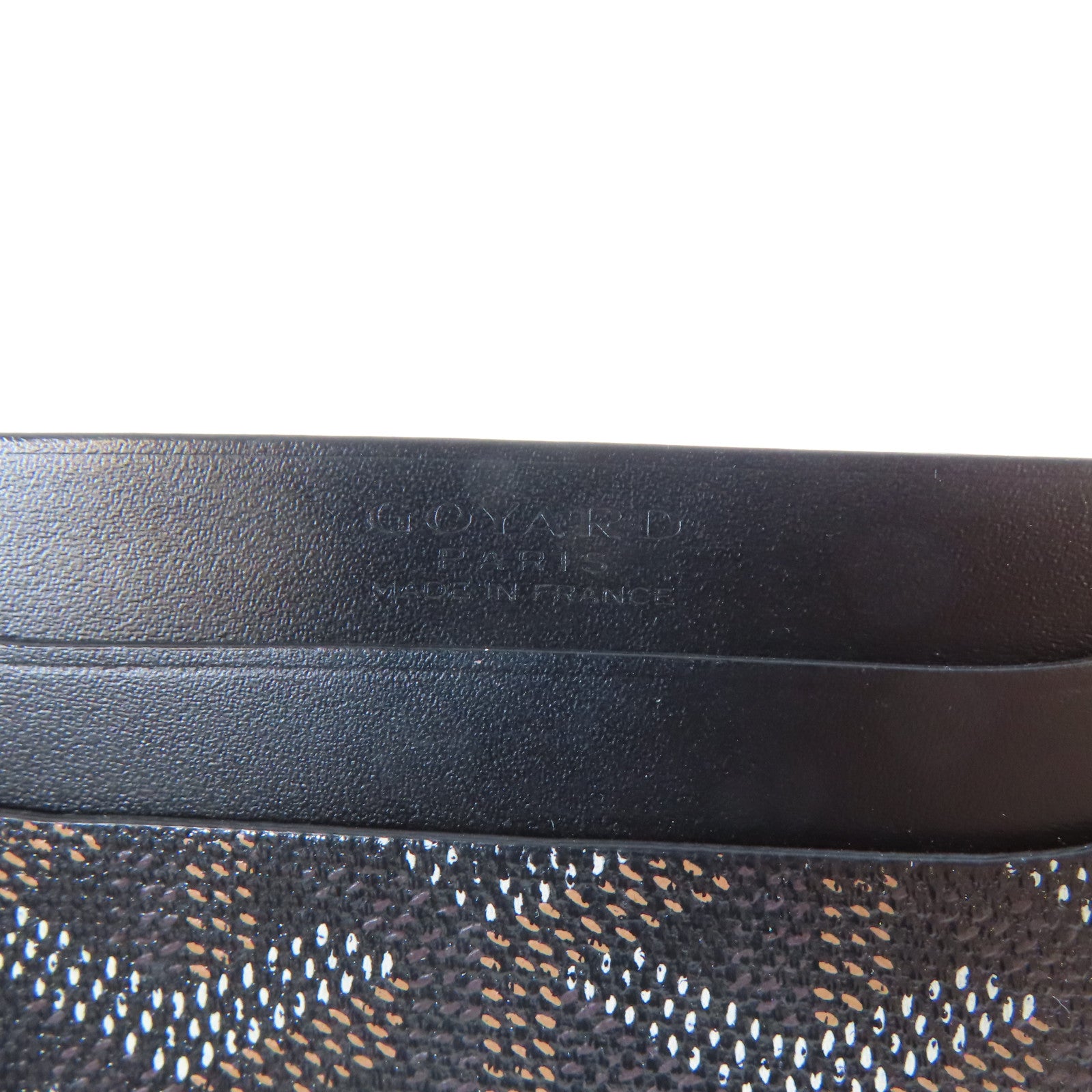 GOYARD 塗層帆布Card Case卡片套黑色