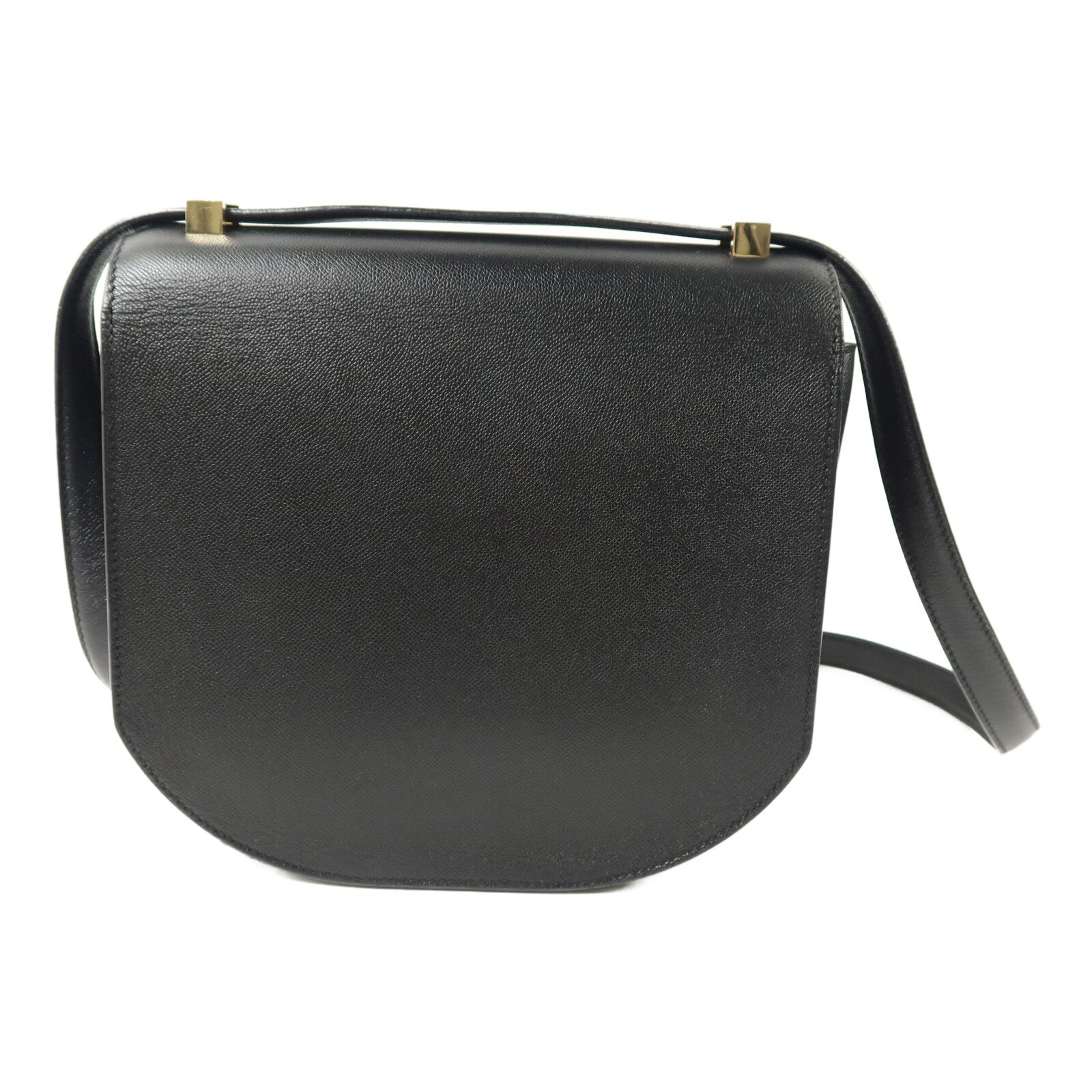 HERMES Epsom皮革Mosaique Au 24-21肩背袋Noir