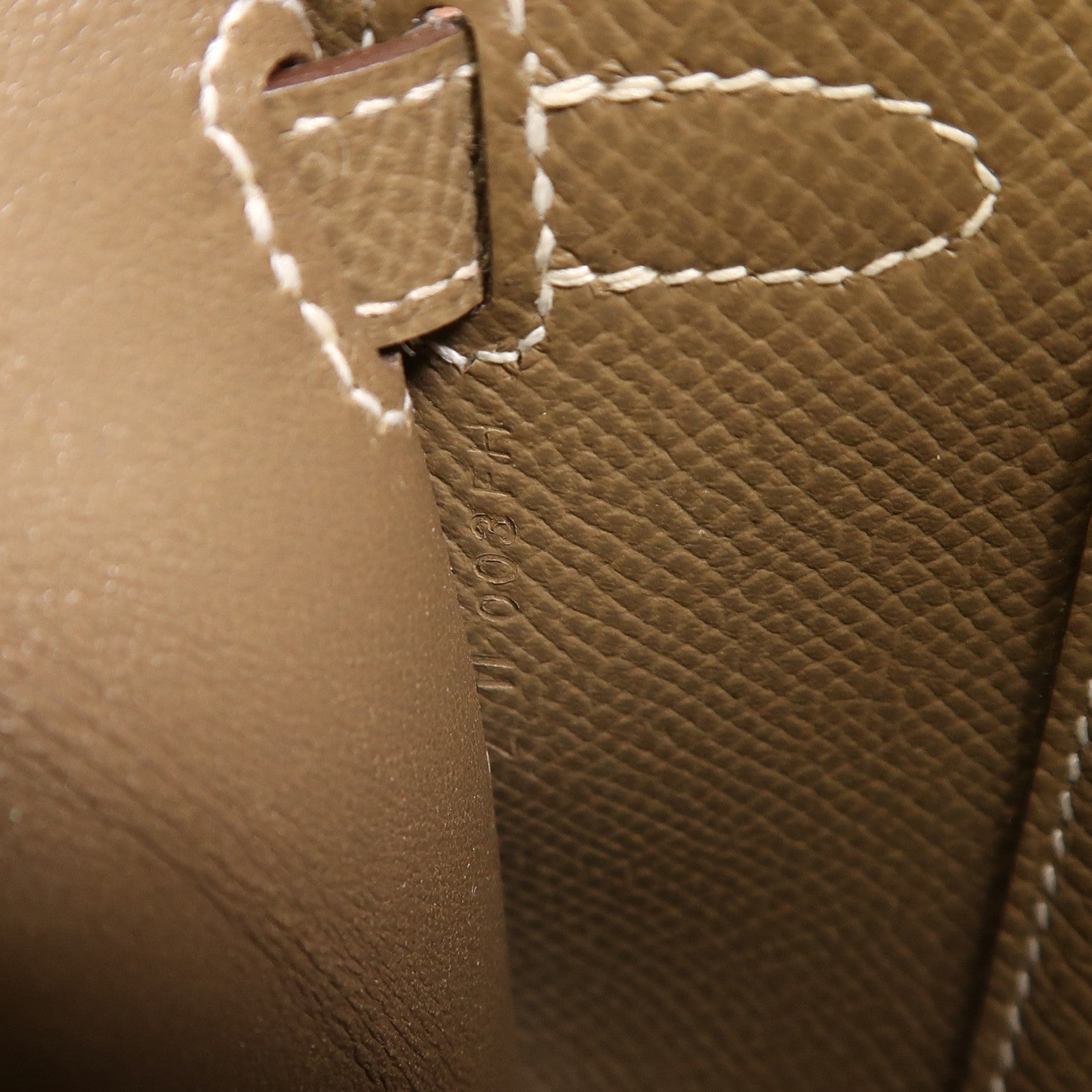 HERMES Epsom皮革Kelly To Go金扣肩背袋Etoupe