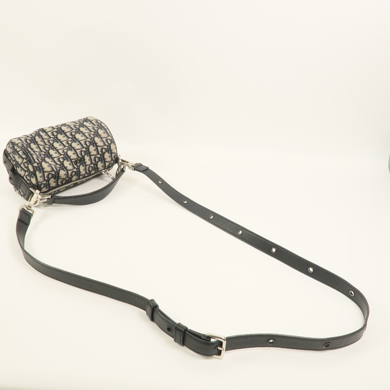 Dior 帆布Mini Roller Bag手挽肩背兩用袋