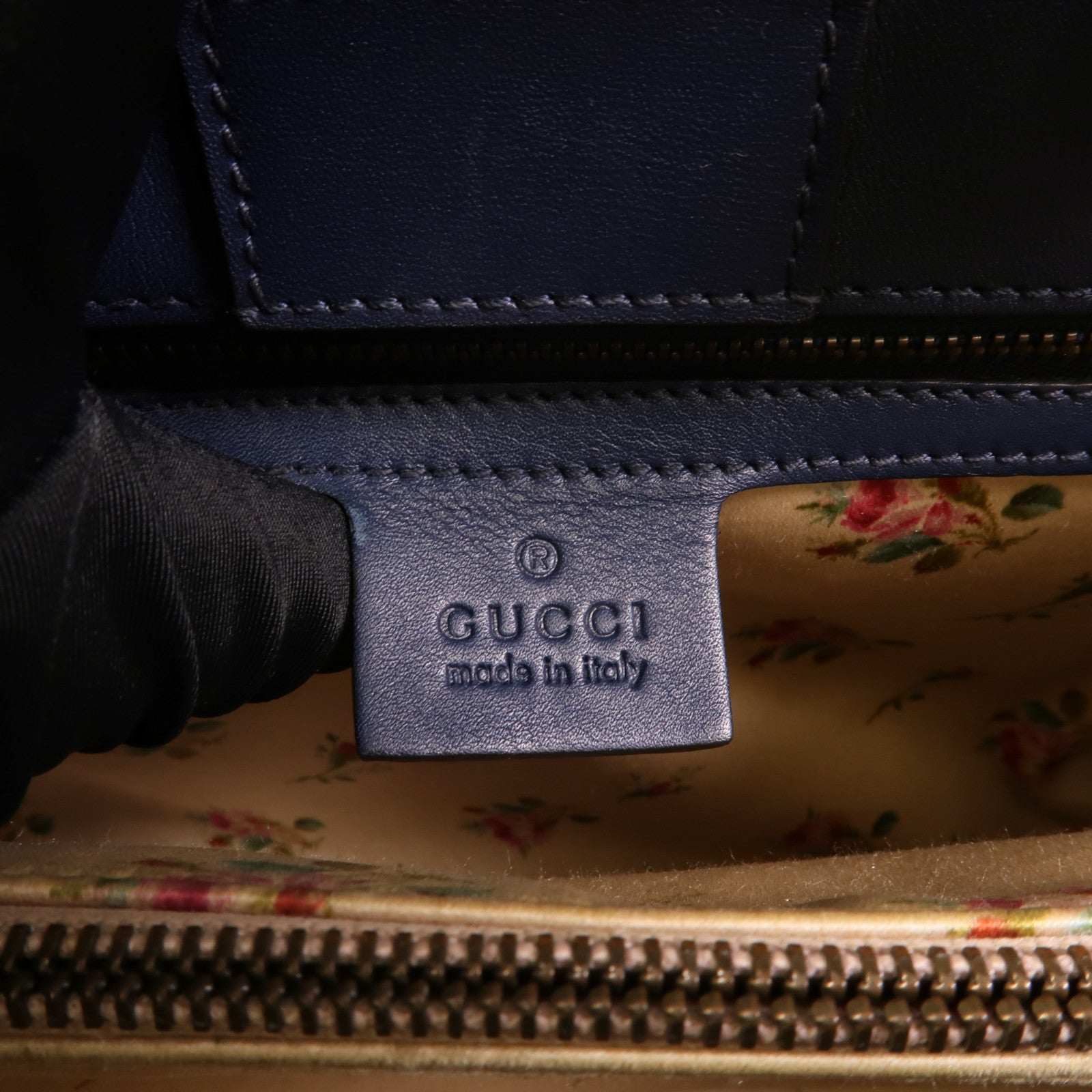 GUCCI Denim GG Marmont Matelasse手挽肩背兩用袋
