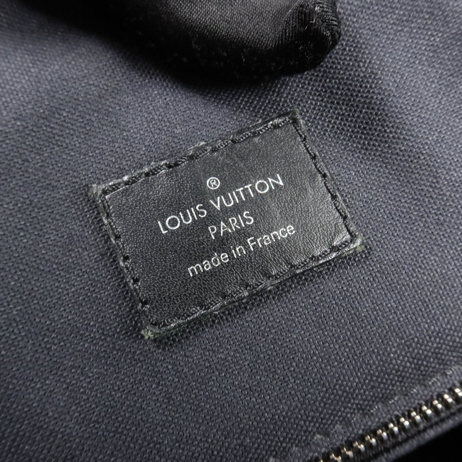 LOUIS VUITTON Monogram Macassar Christopher MM銀扣背包