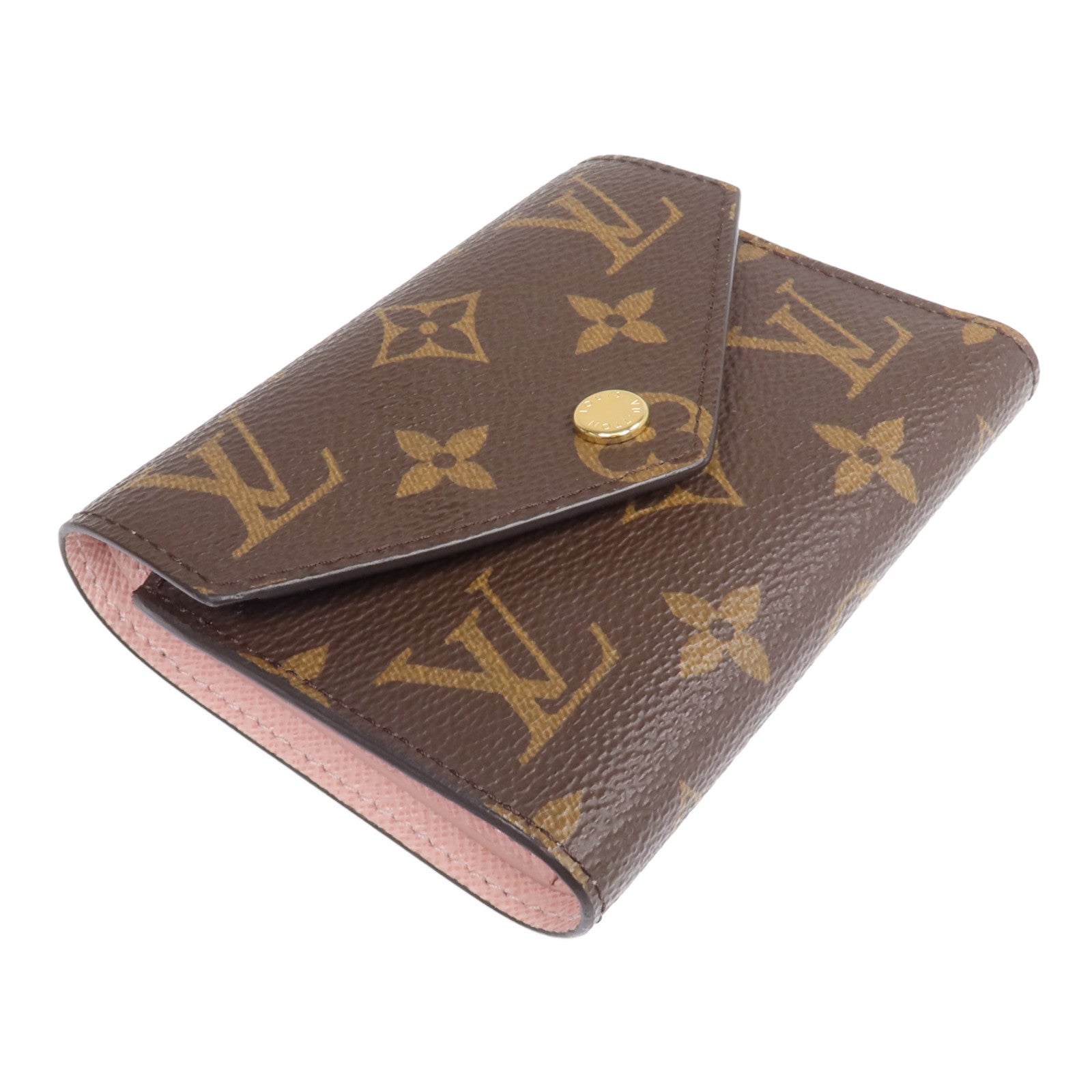 LOUIS VUITTON Monogram Victorine Wallet金扣錢包