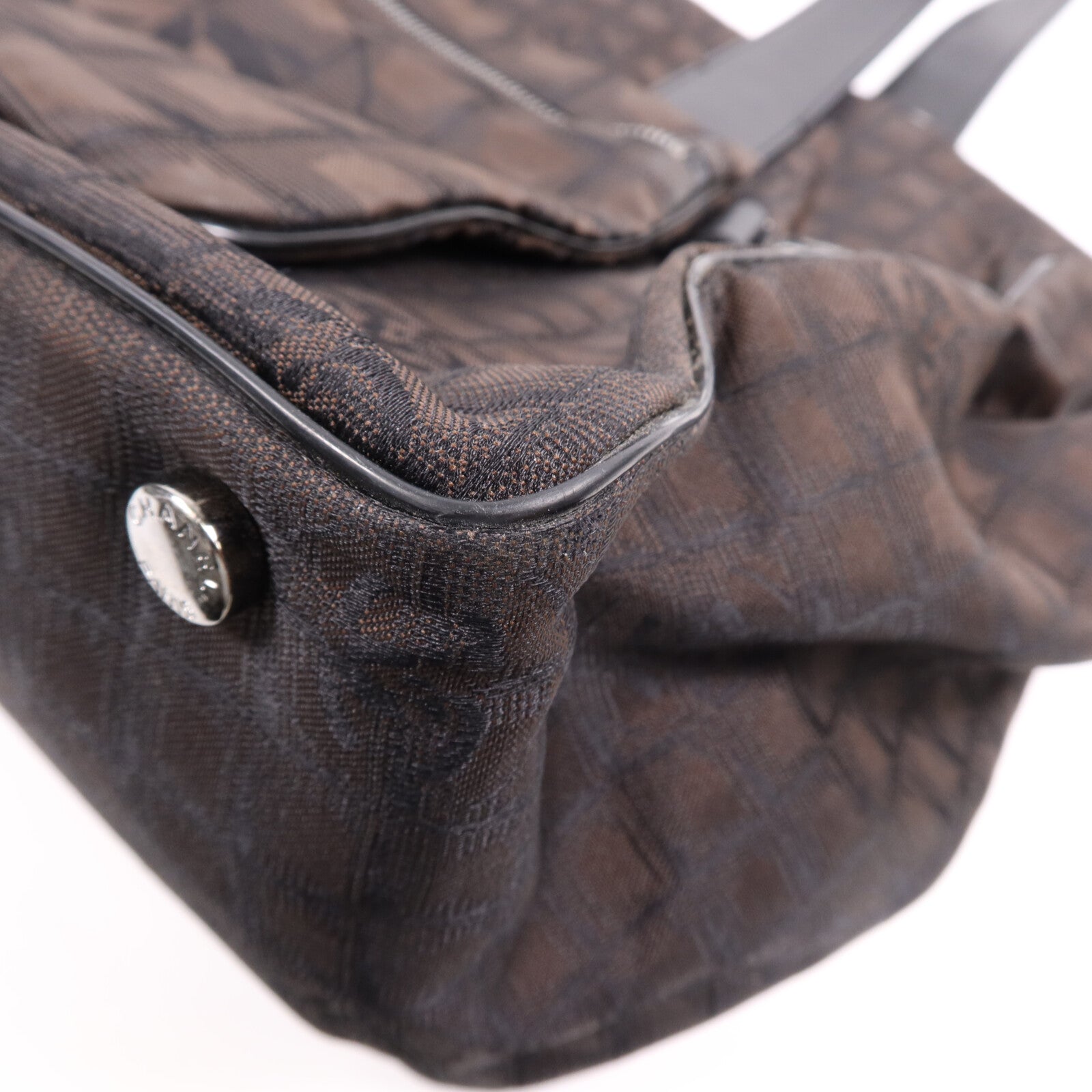 CHANEL 尼龍New Travel Line Tote Bag銀扣手挽袋