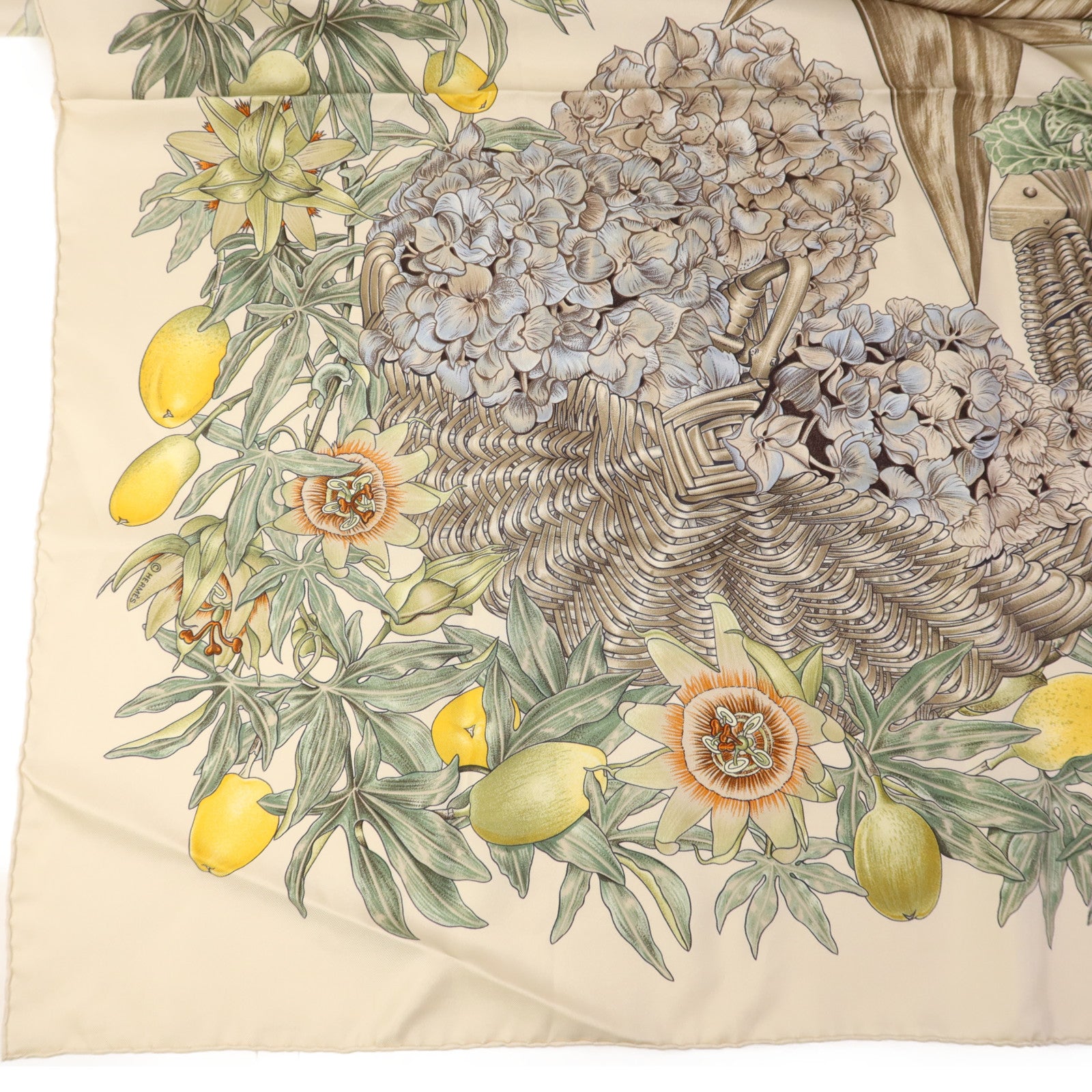 HERMES 絲質Scarf 90X90絲巾