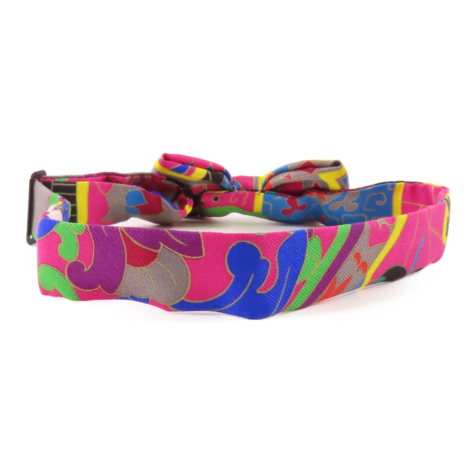HERMES Bow Tie Silk Multicolor