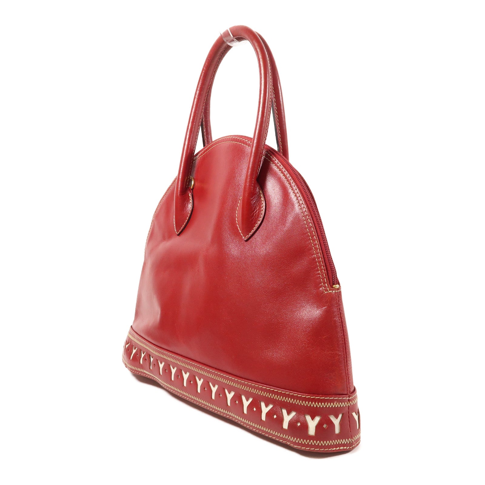 SAINT LAURENT 牛皮皮革Hand Bag金扣手挽袋