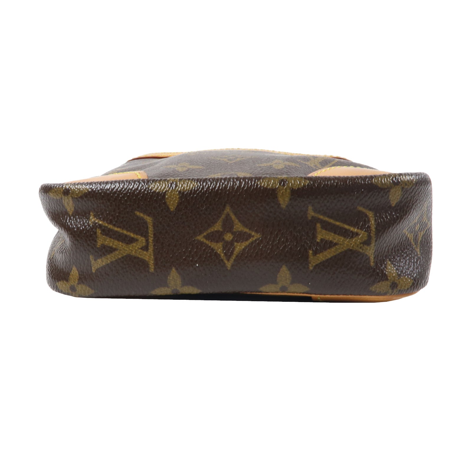 LOUIS VUITTON Monogram Danube金扣肩背袋啡色