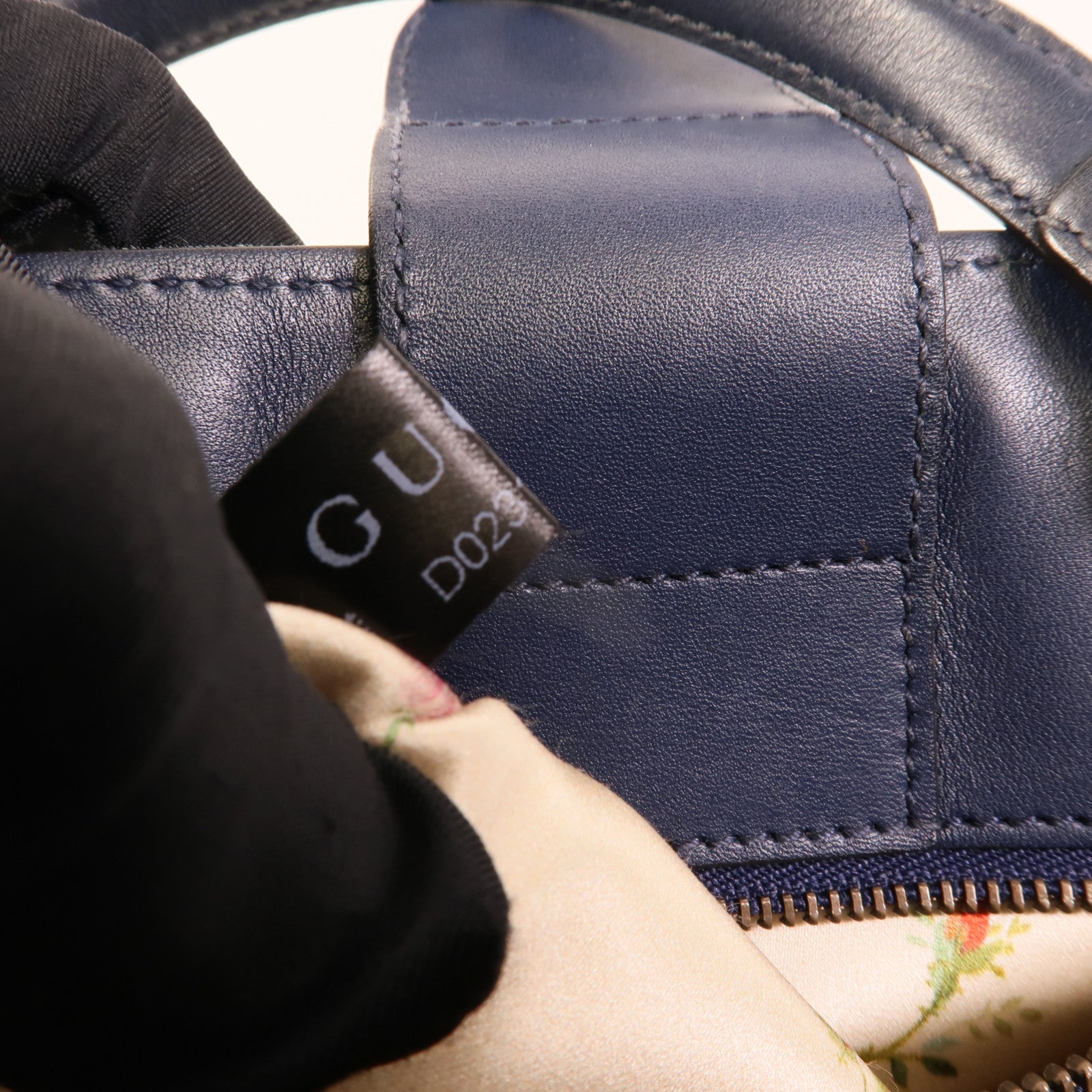 GUCCI Denim GG Marmont Matelasse手挽肩背兩用袋