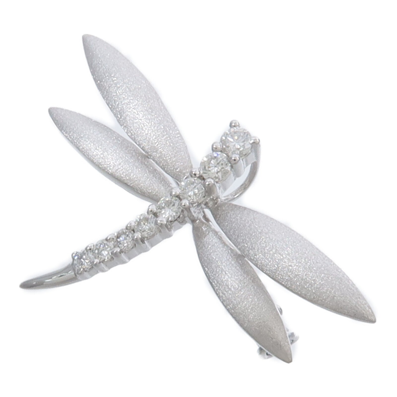 JEWELRY 18K白金Diamond Brooch鑽石胸針