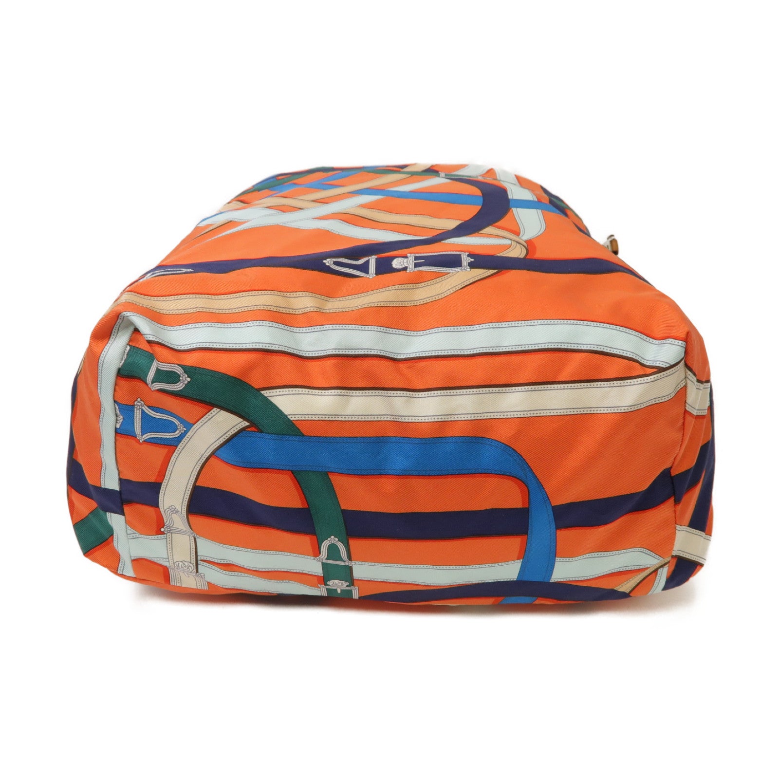 HERMES 絲質Airsilk Backpack背包橙色