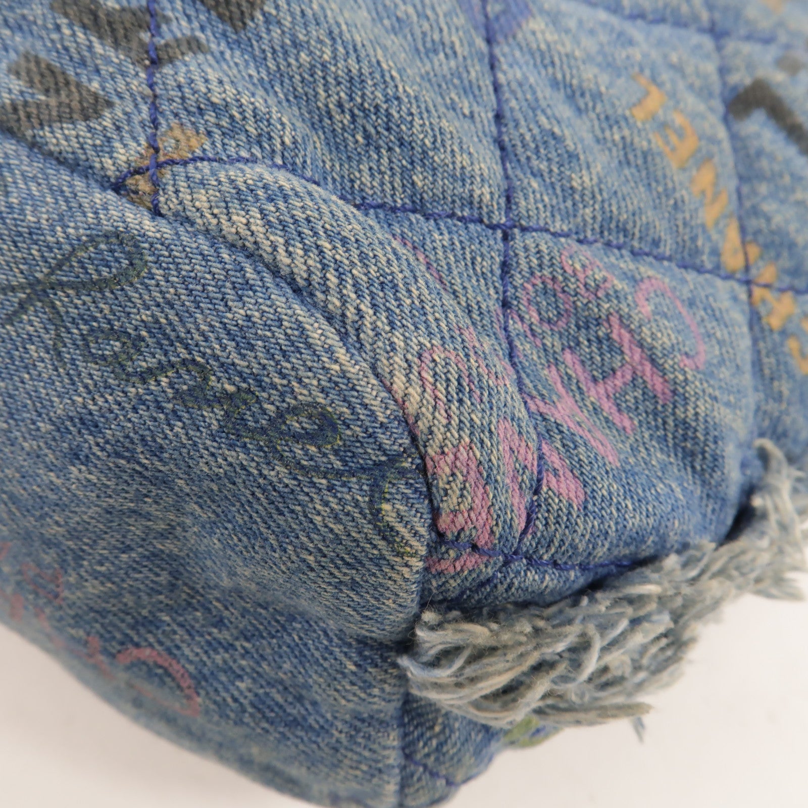 CHANEL Denim Bucket Bag肩背袋