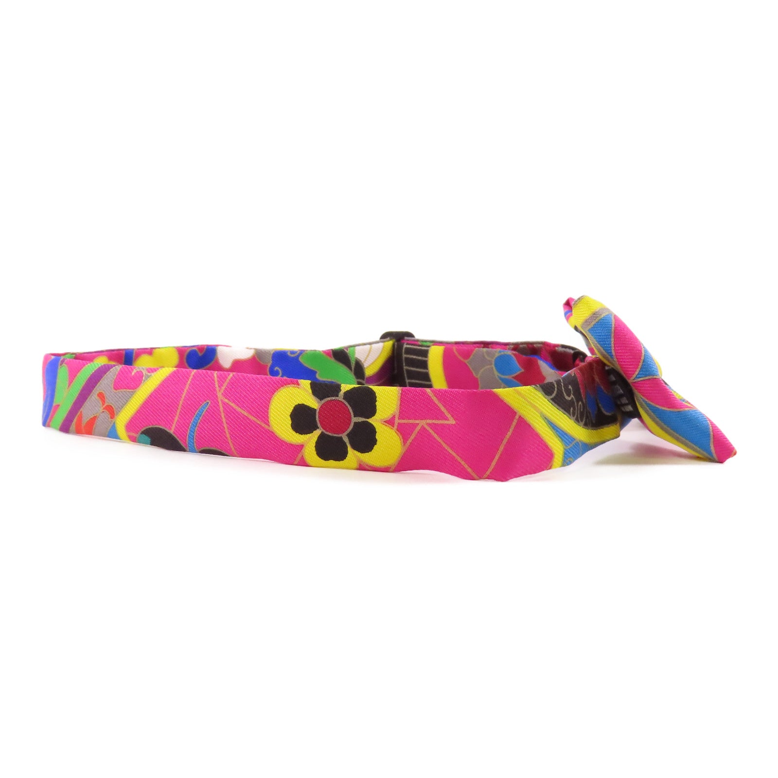 HERMES Bow Tie Silk Multicolor