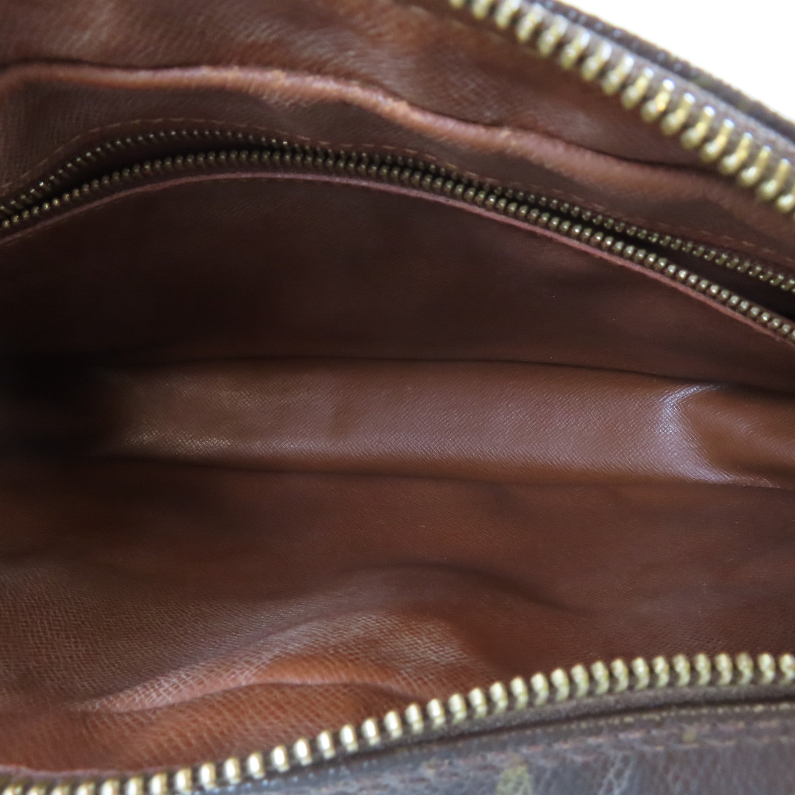 LOUIS VUITTON Monogram Trocadero 27金扣肩背袋啡色