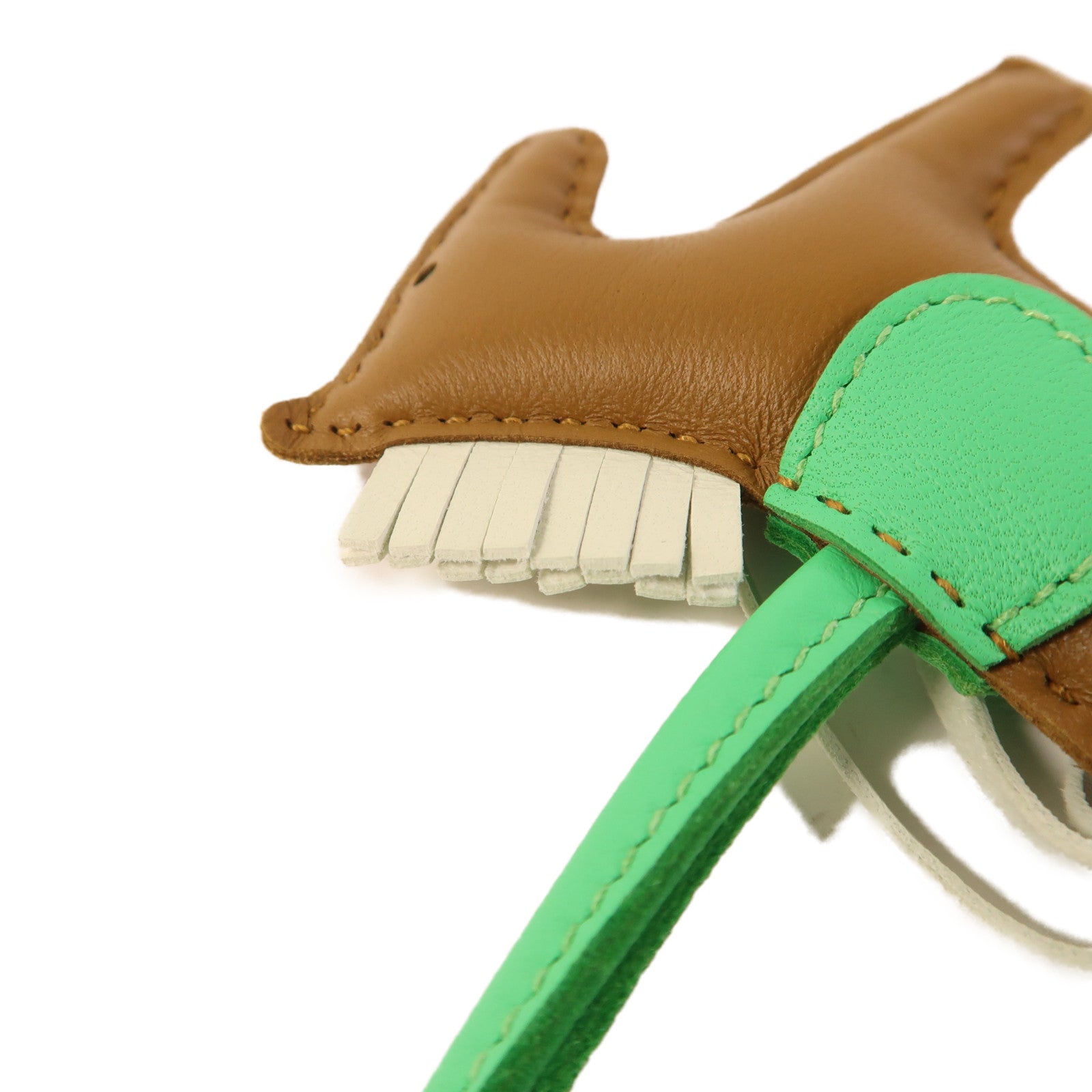 HERMES Milo皮革Rodeo PM Charm掛飾