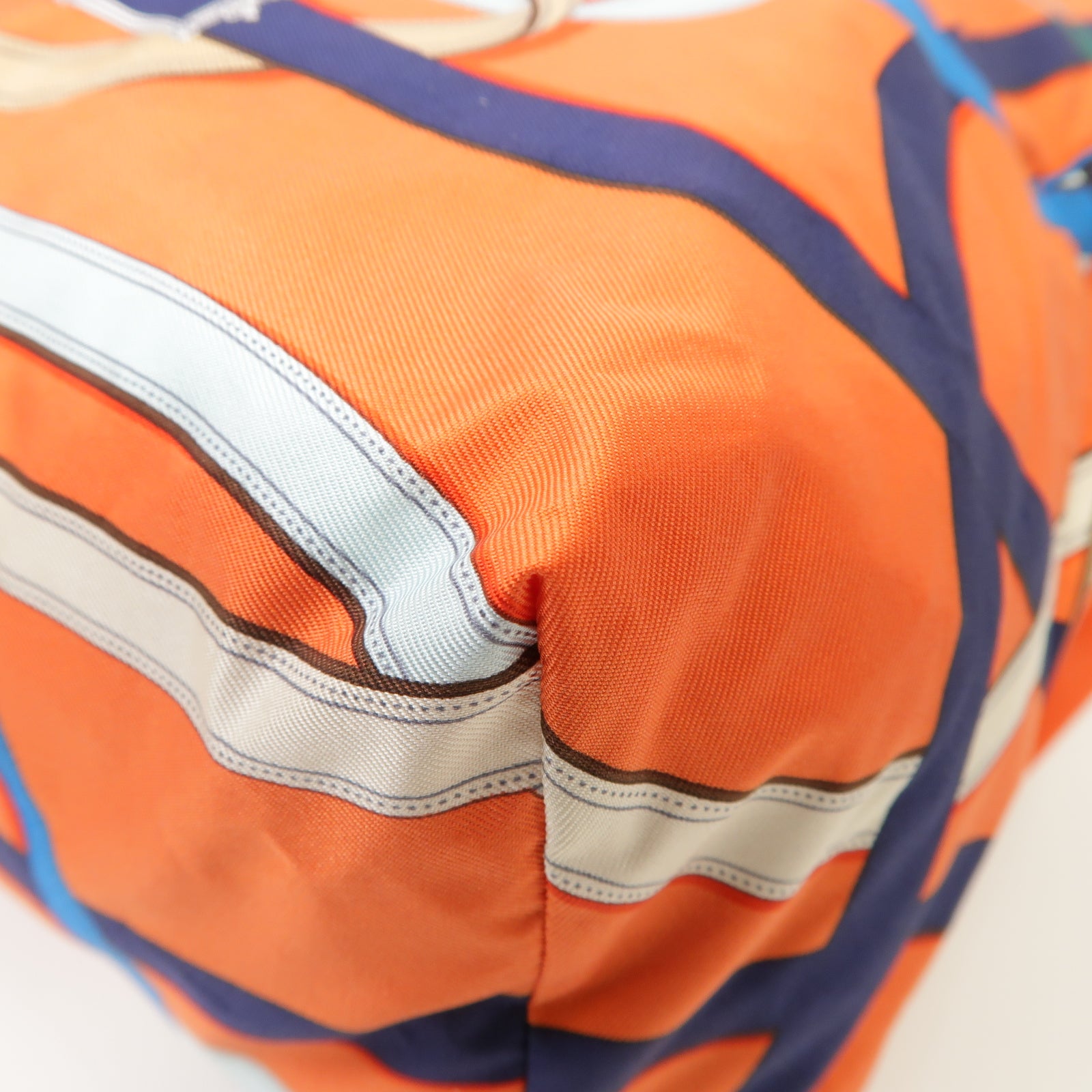 HERMES 絲質Airsilk Backpack背包橙色