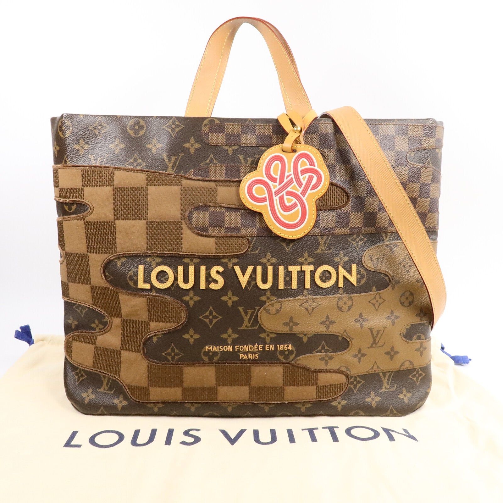 LOUIS VUITTON Monogram Landscape Shopper Tote MM手挽袋
