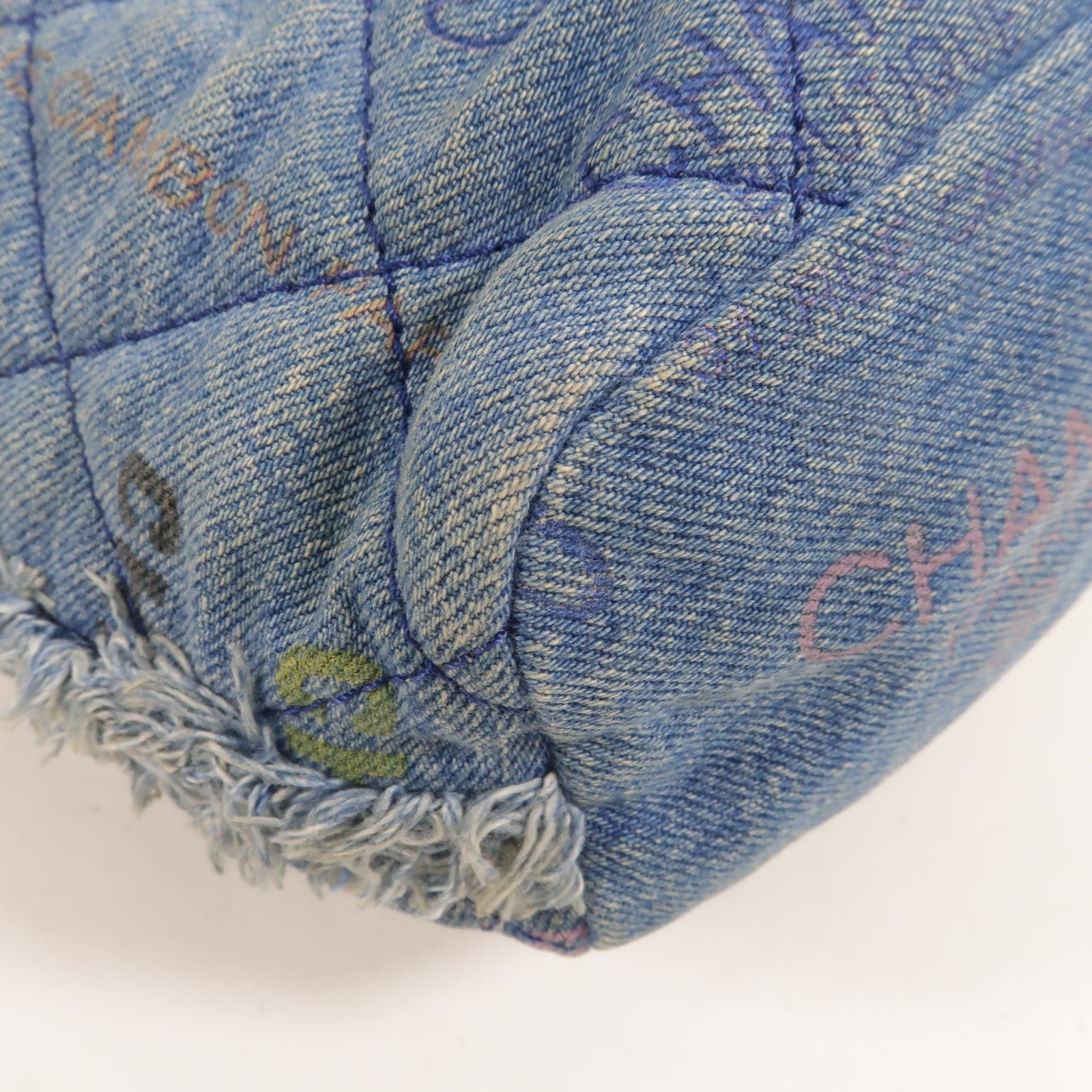 CHANEL Denim Bucket Bag肩背袋