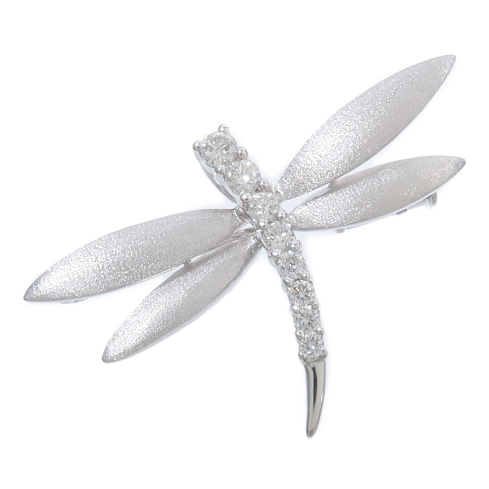 JEWELRY 18K白金Diamond Brooch鑽石胸針