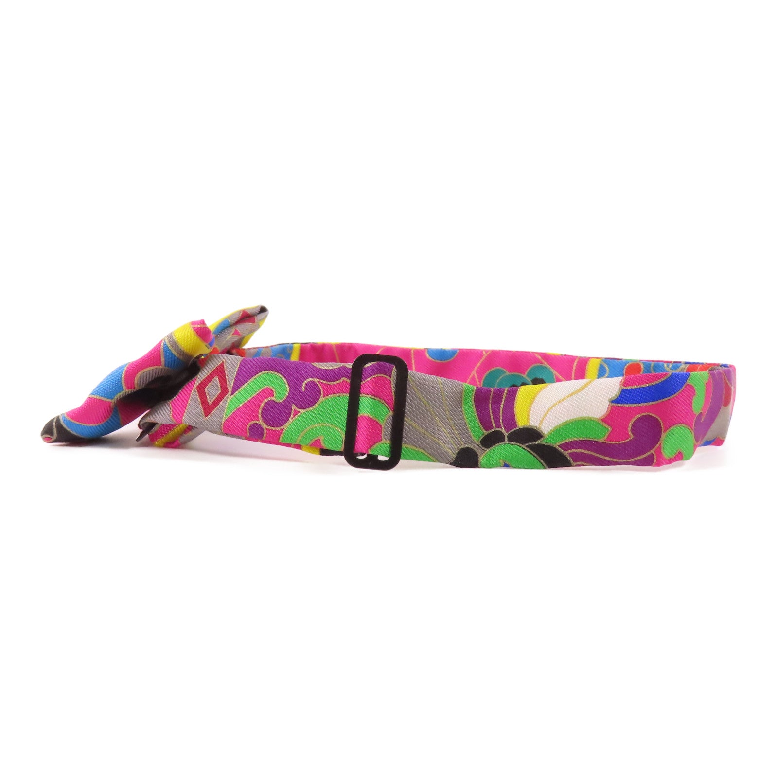 HERMES Bow Tie Silk Multicolor