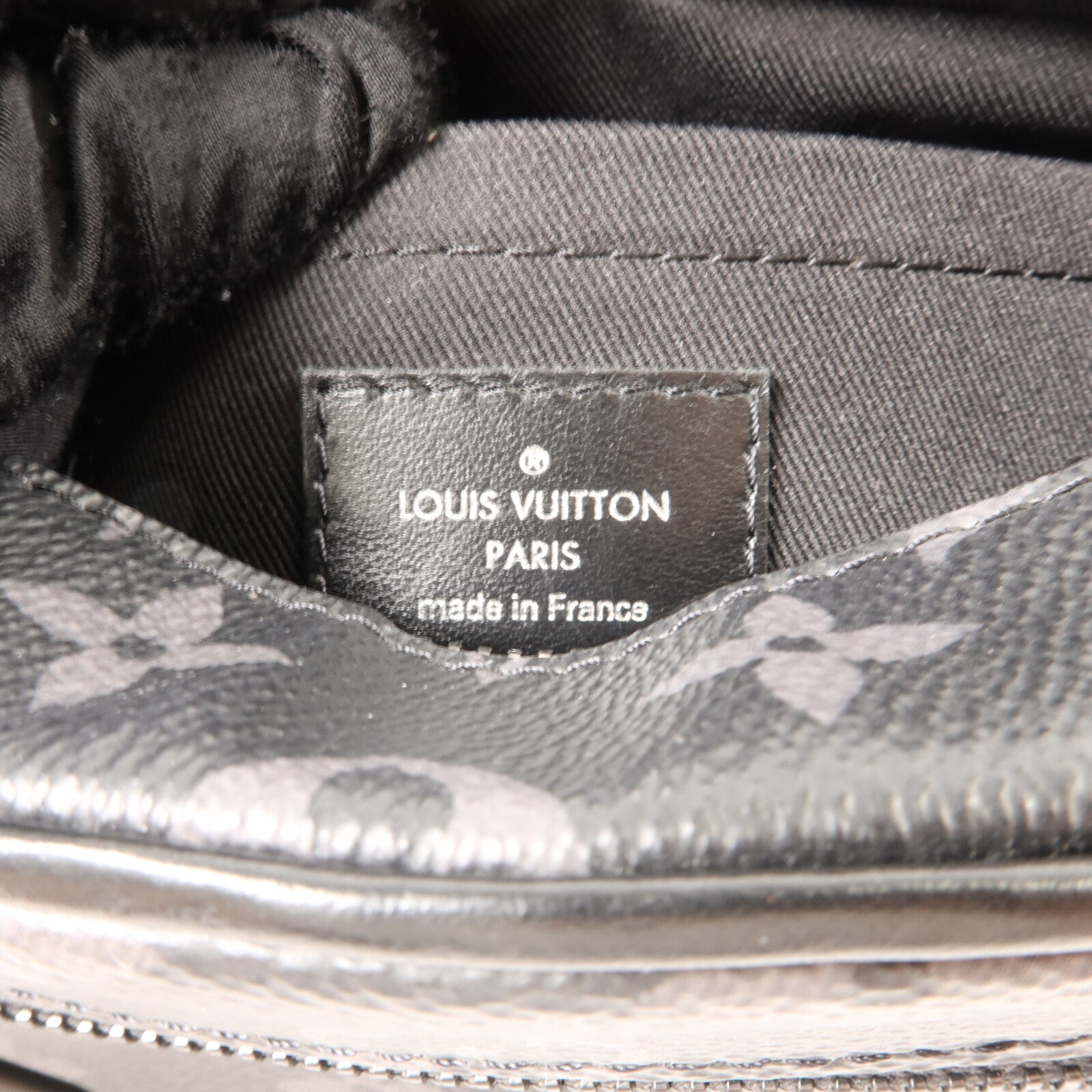 LOUIS VUITTON Monogram Eclipse Mini Soft Trunk肩背袋