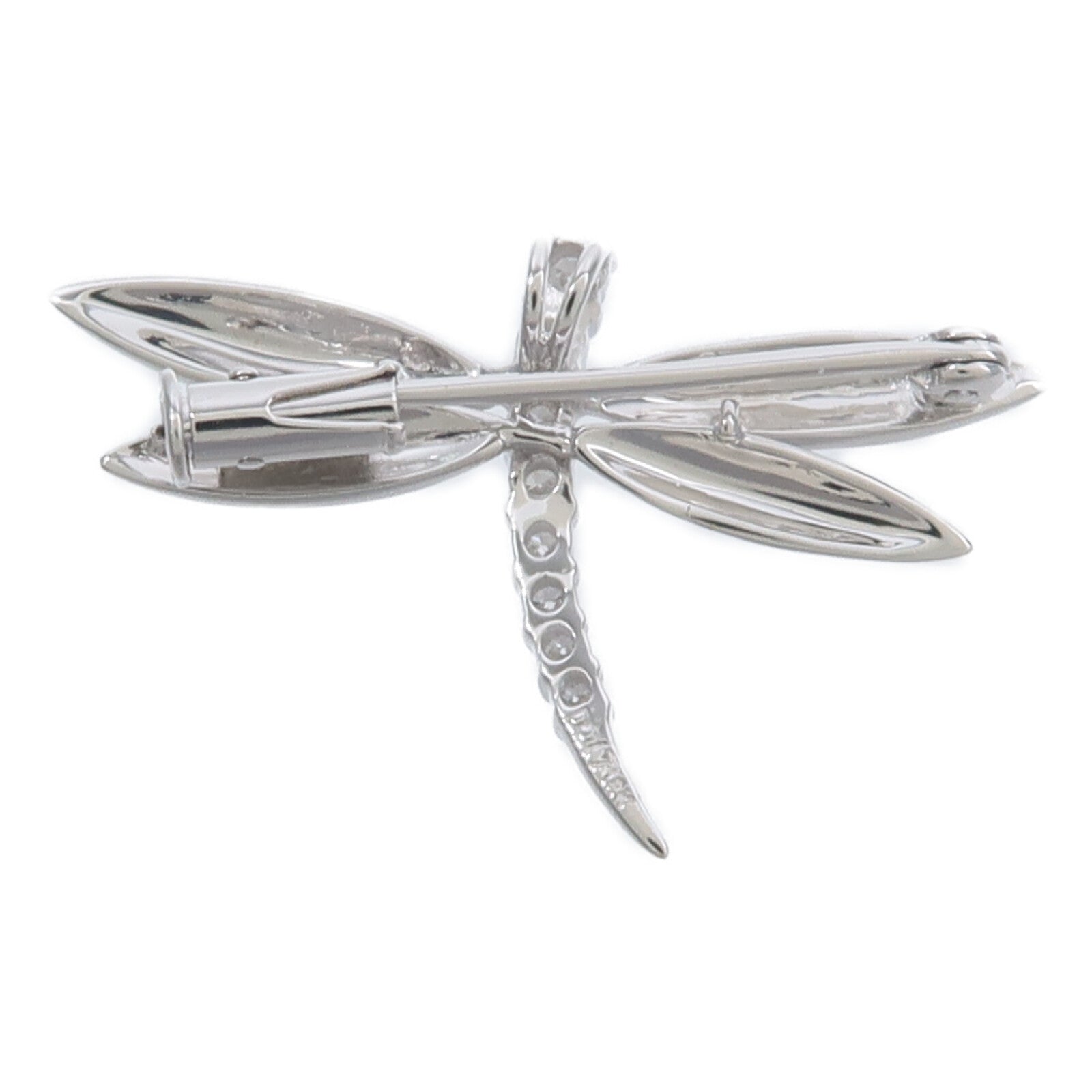 JEWELRY 18K白金Diamond Brooch鑽石胸針