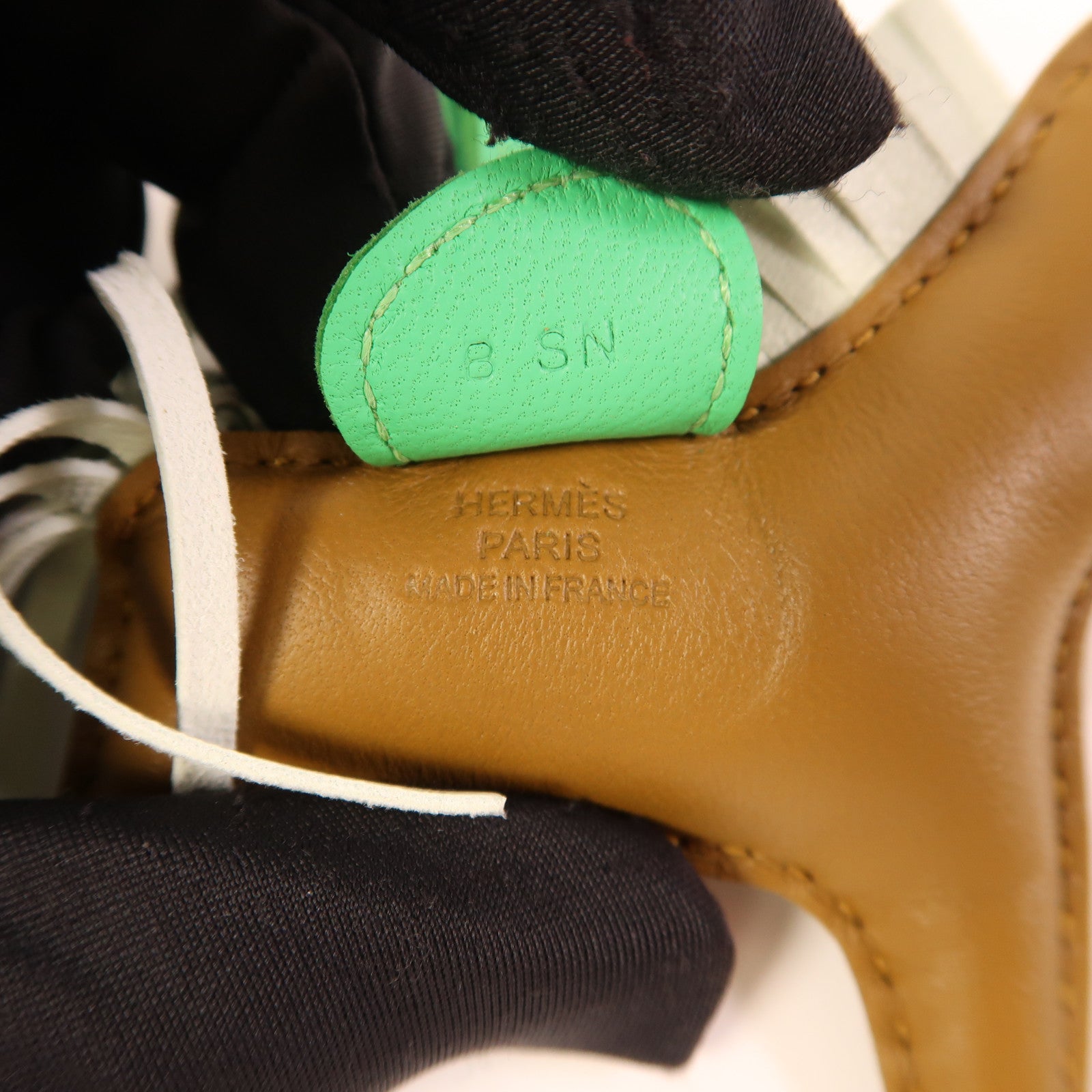 HERMES Milo皮革Rodeo PM Charm掛飾