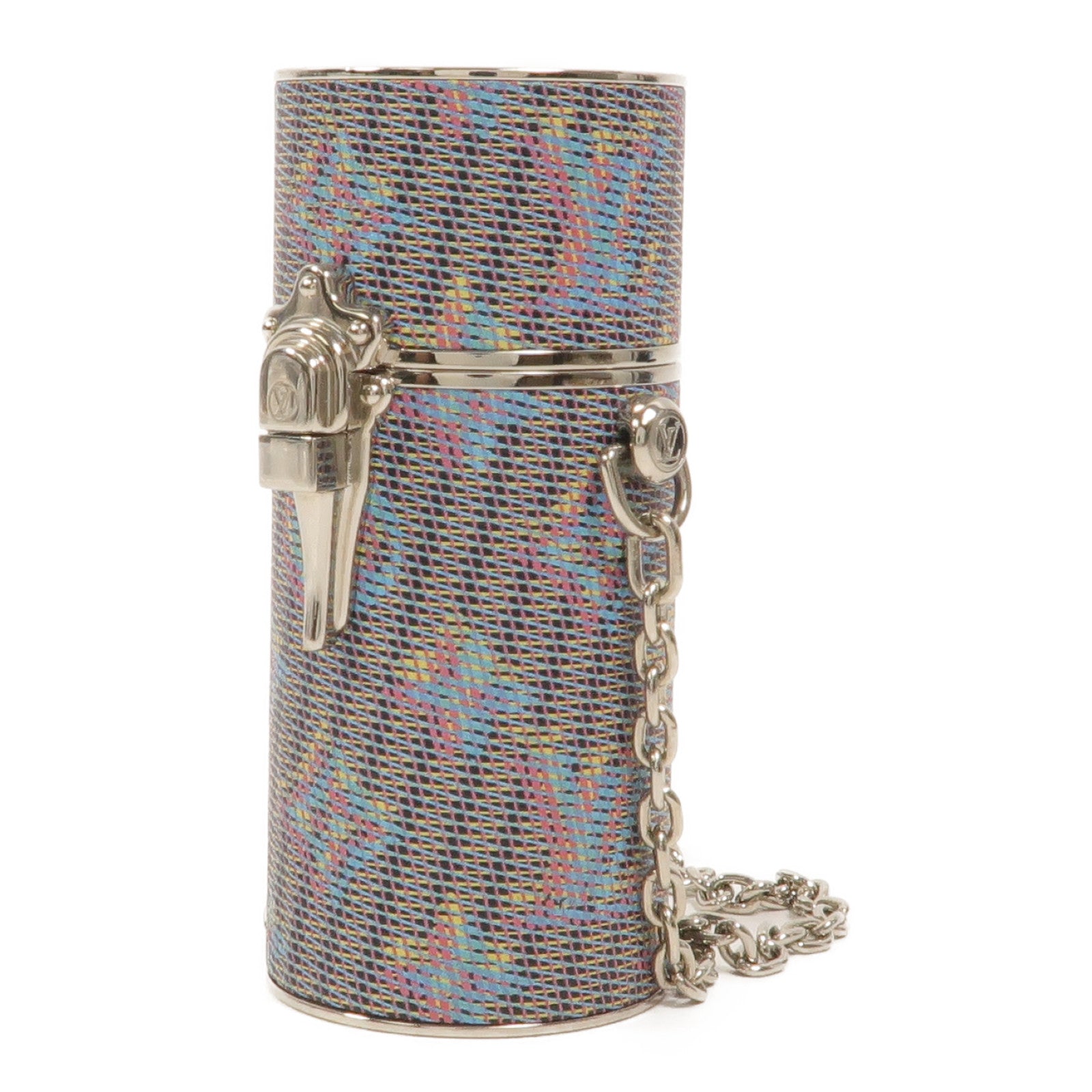 LOUIS VUITTON 金屬Monogram LV Pop Chain唇膏盒