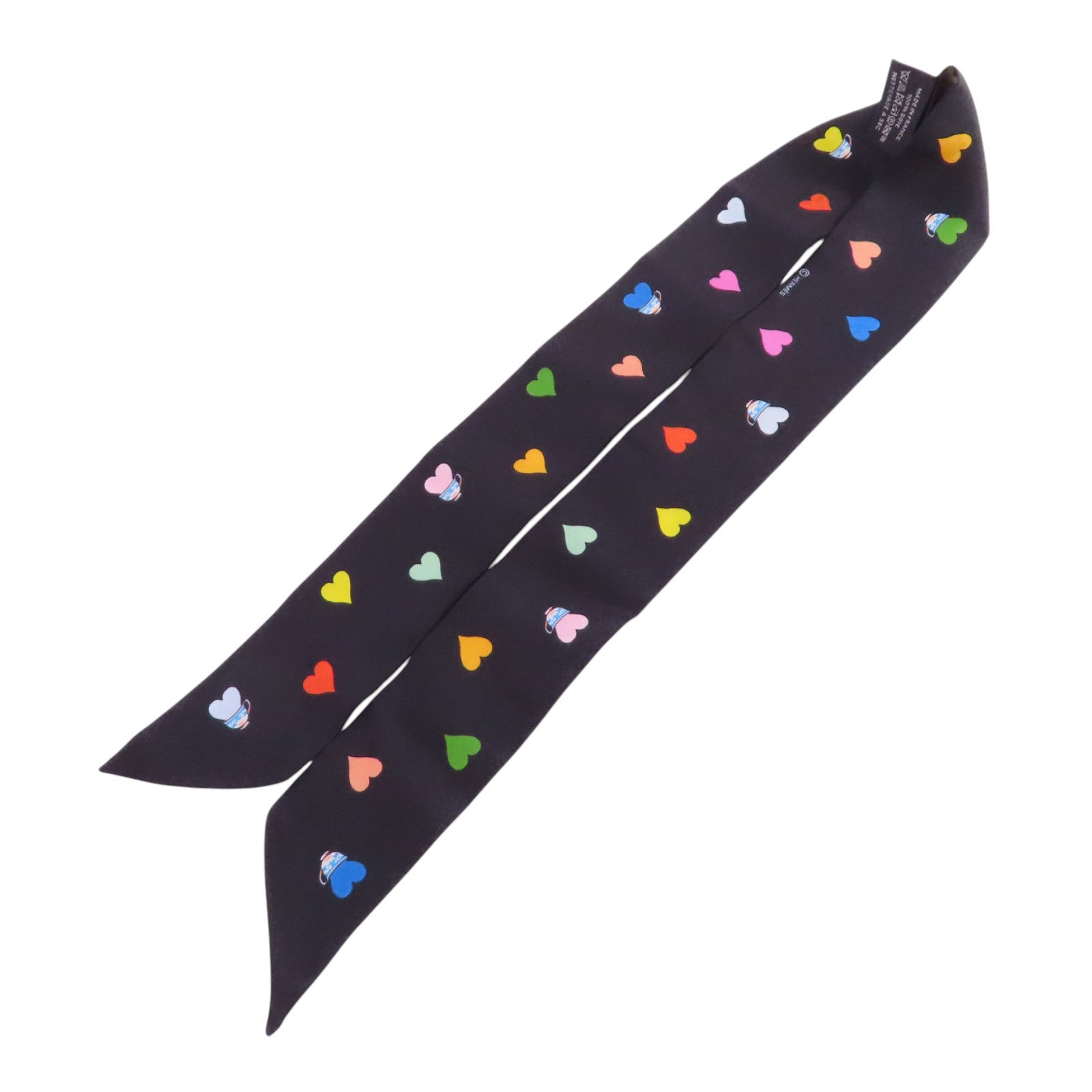HERMES 絲質Twilly Scarf絲巾