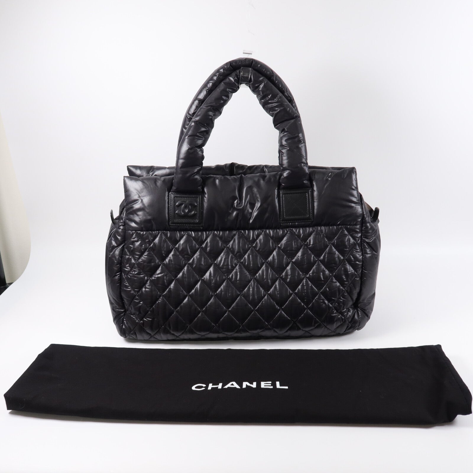 CHANEL 尼龍Coco Cocoon手挽袋
