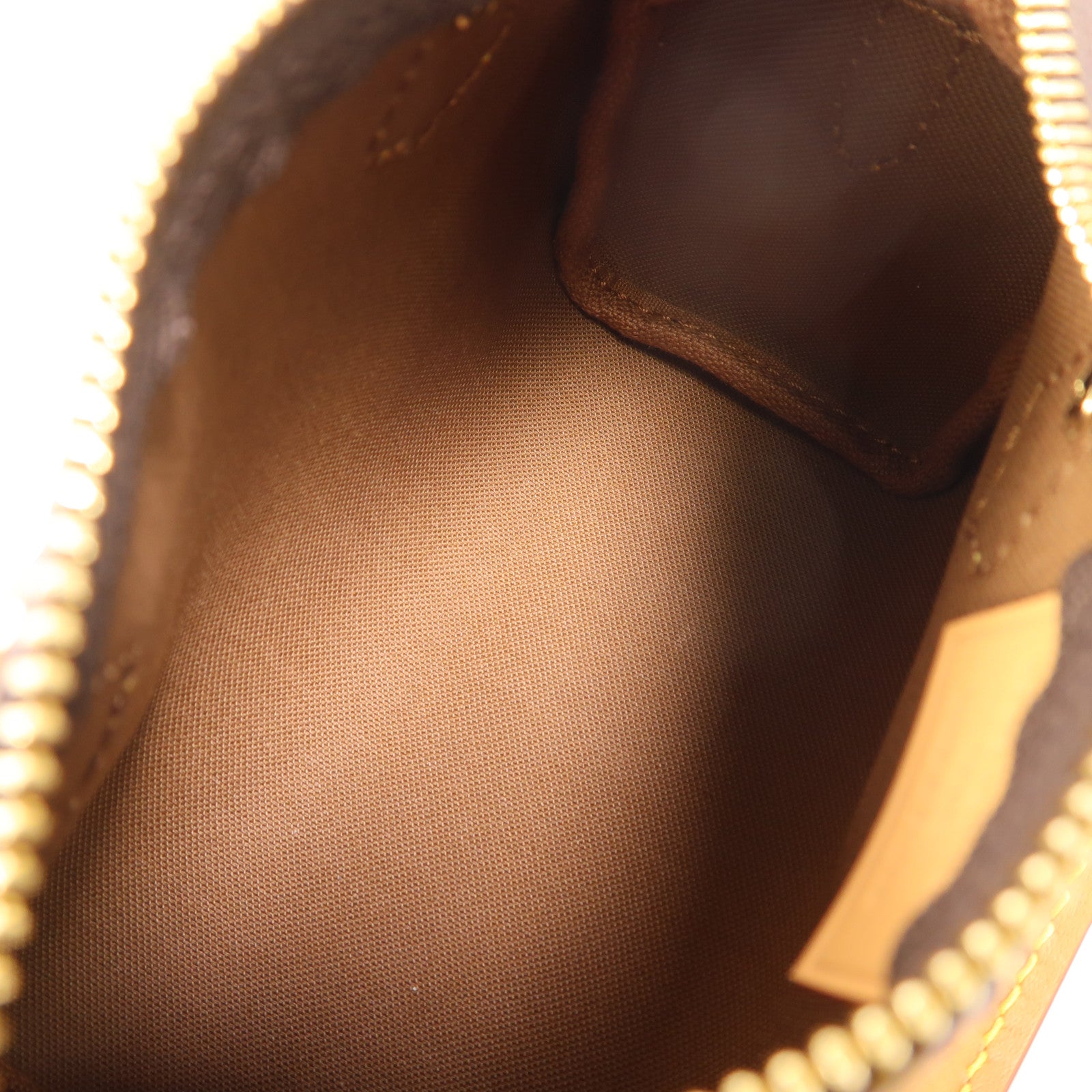 LOUIS VUITTON Monogram Nano Speedy金扣手挽肩背兩用袋