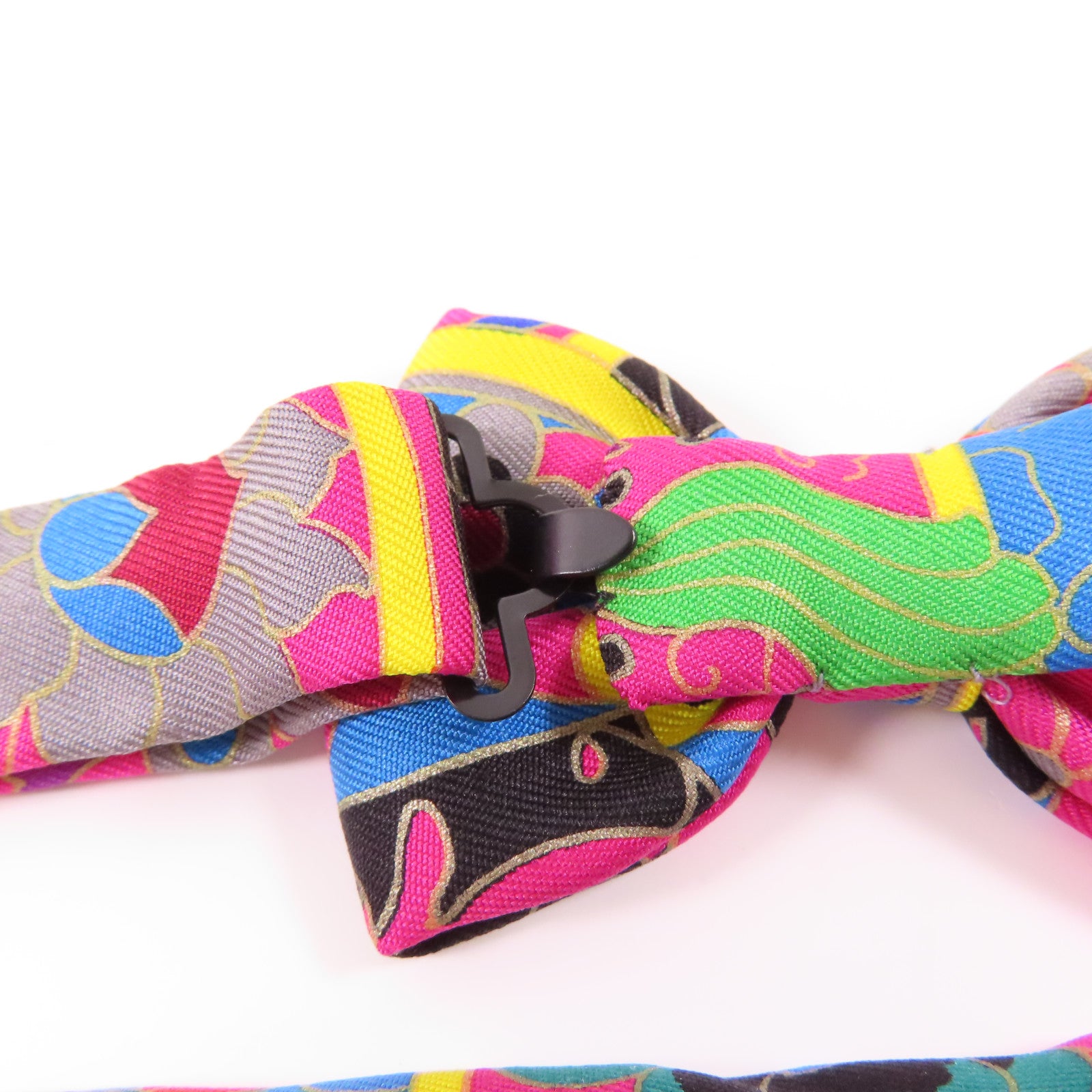 HERMES Bow Tie Silk Multicolor