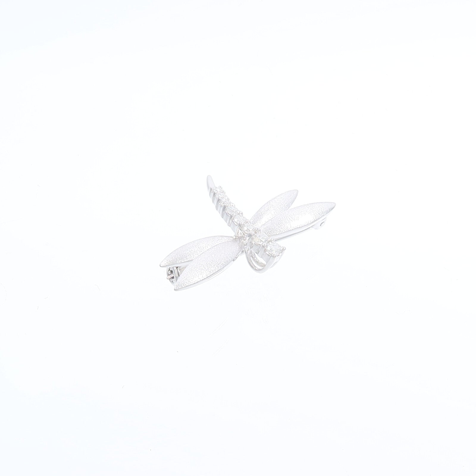 JEWELRY 18K白金Diamond Brooch鑽石胸針