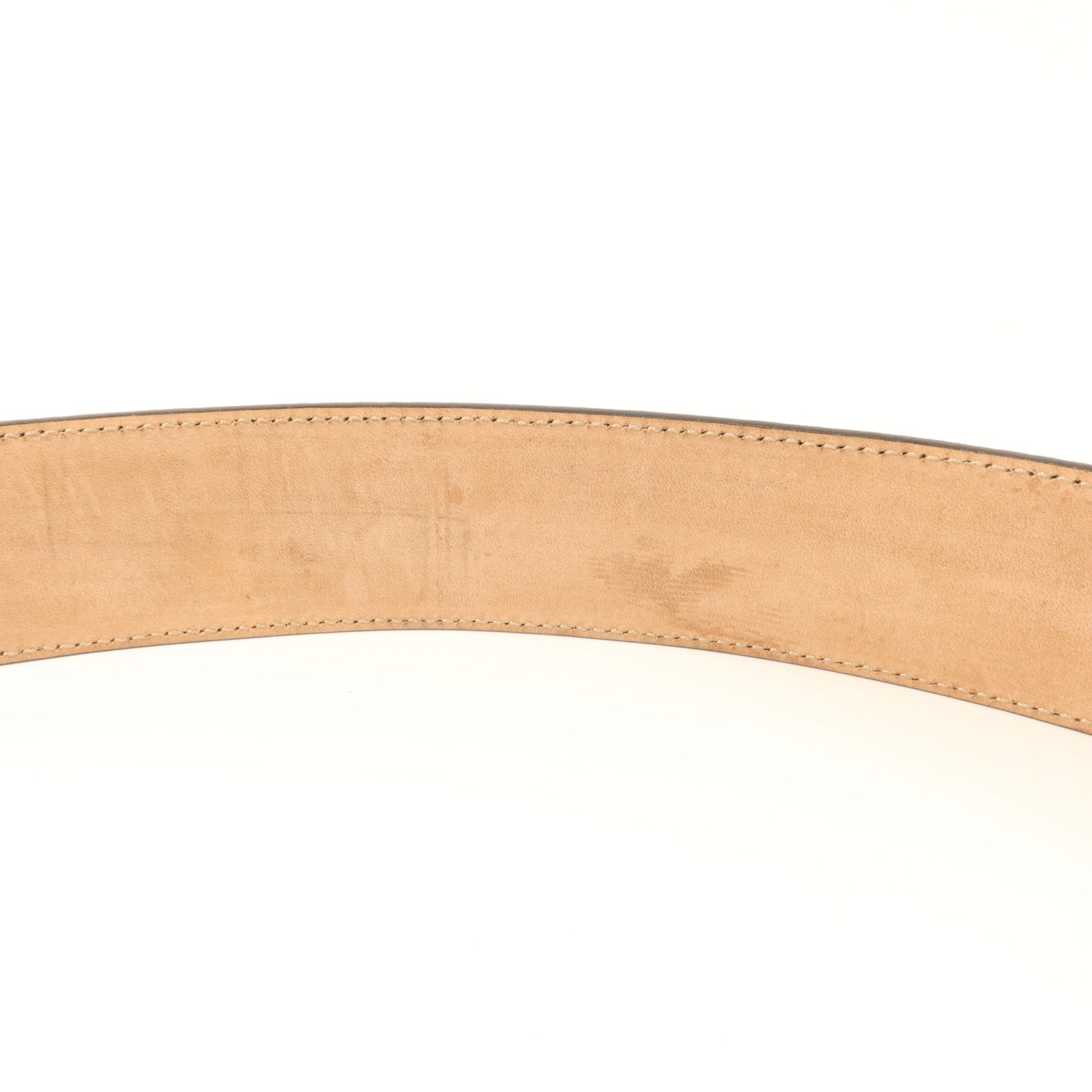GUCCI 塗層帆布Interlocking G Belt 100x40皮帶