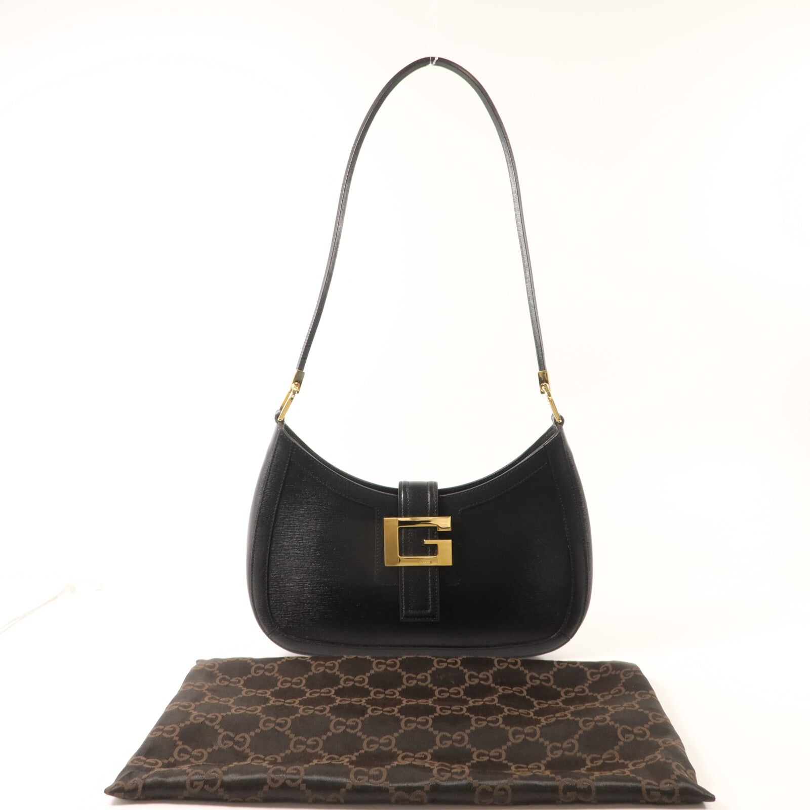 GUCCI 牛皮皮革Vintage Square G肩背袋