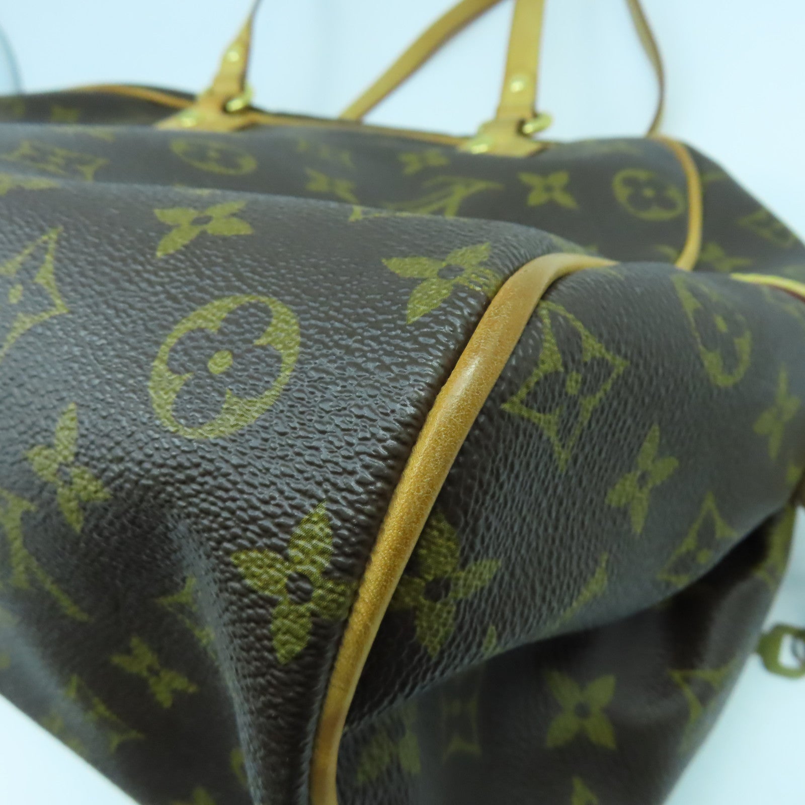 LOUIS VUITTON 【激減優惠】Monogram Montorgueil PM金扣肩背袋啡色