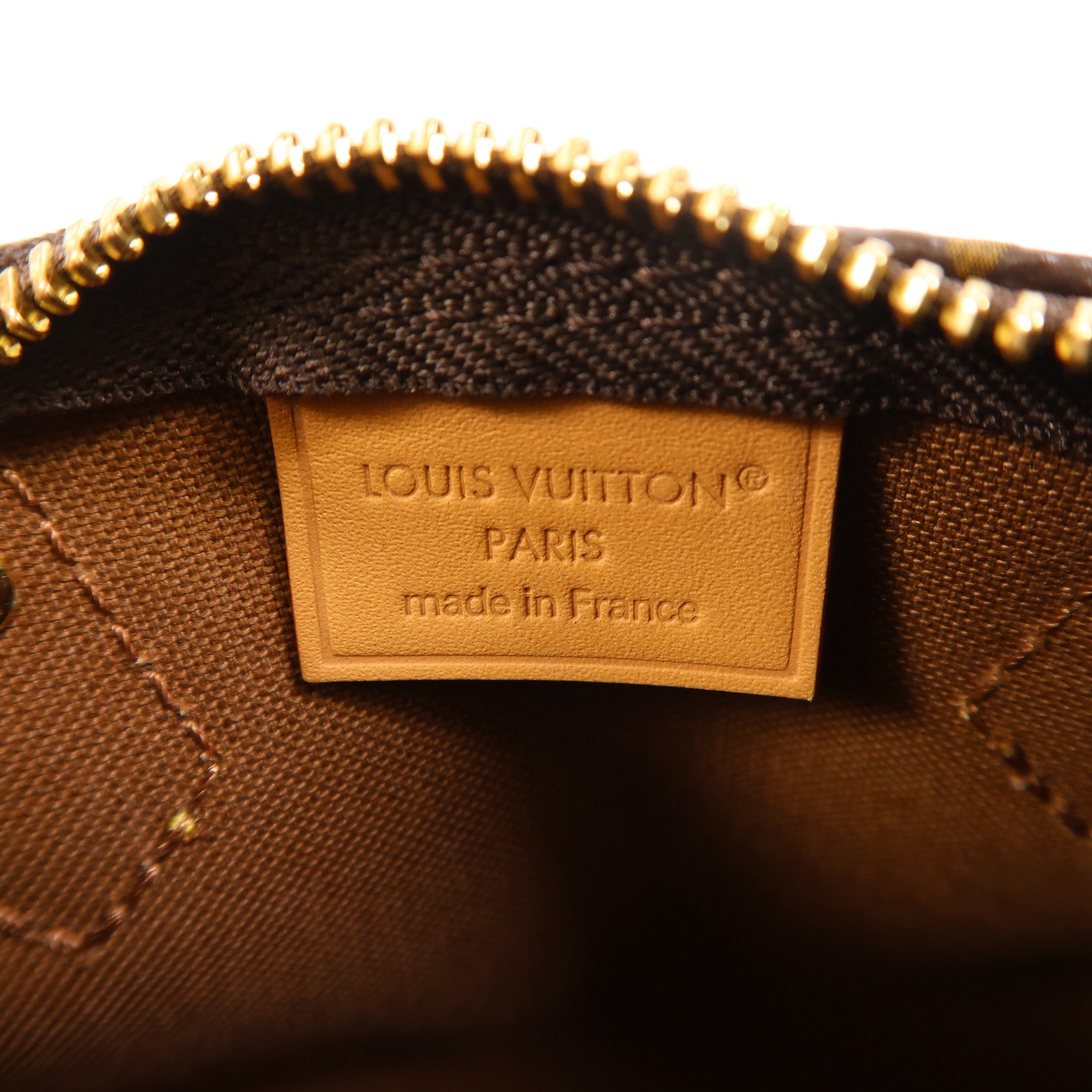 LOUIS VUITTON Monogram Nano Speedy金扣手挽肩背兩用袋