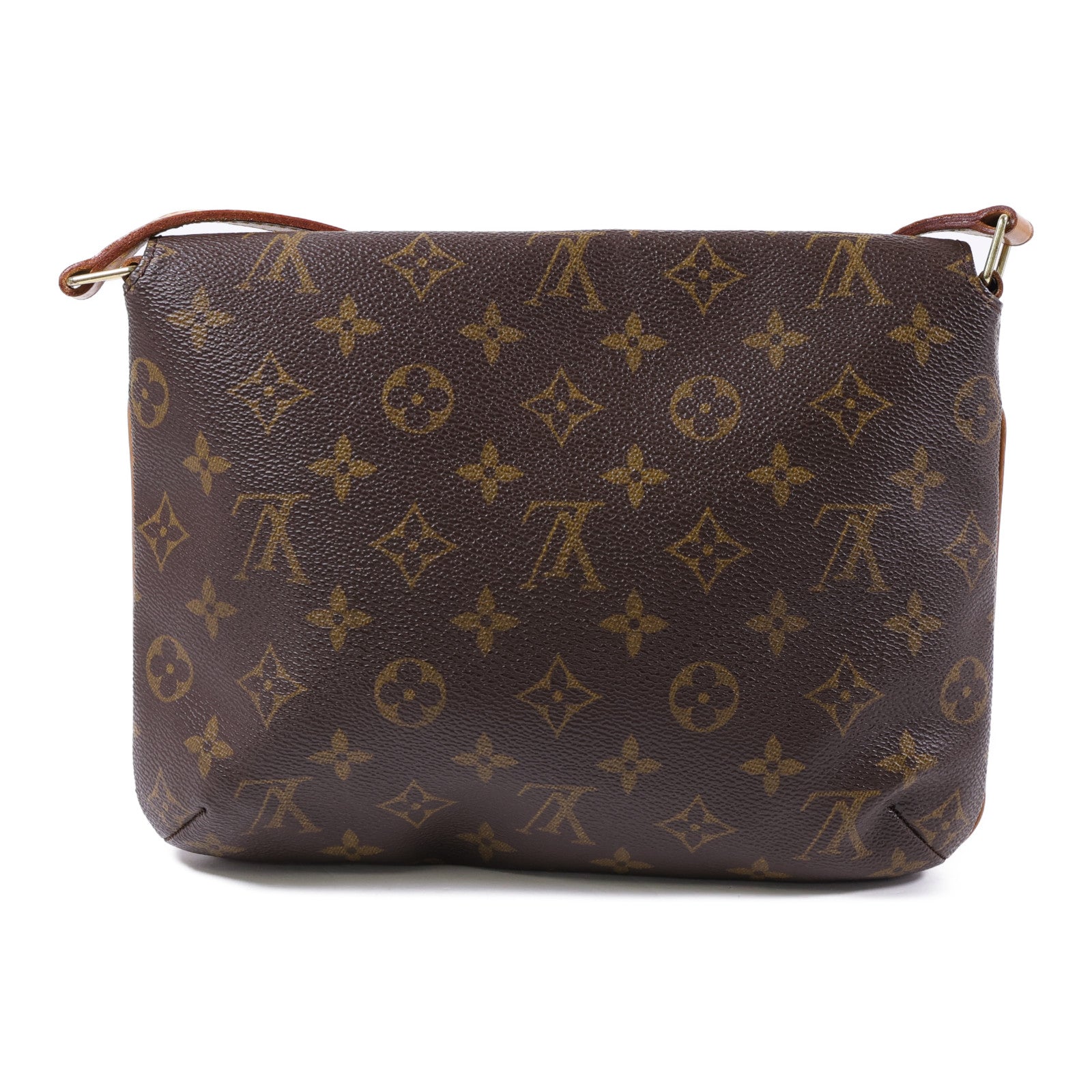 LOUIS VUITTON gram Musette Tango金扣肩背袋