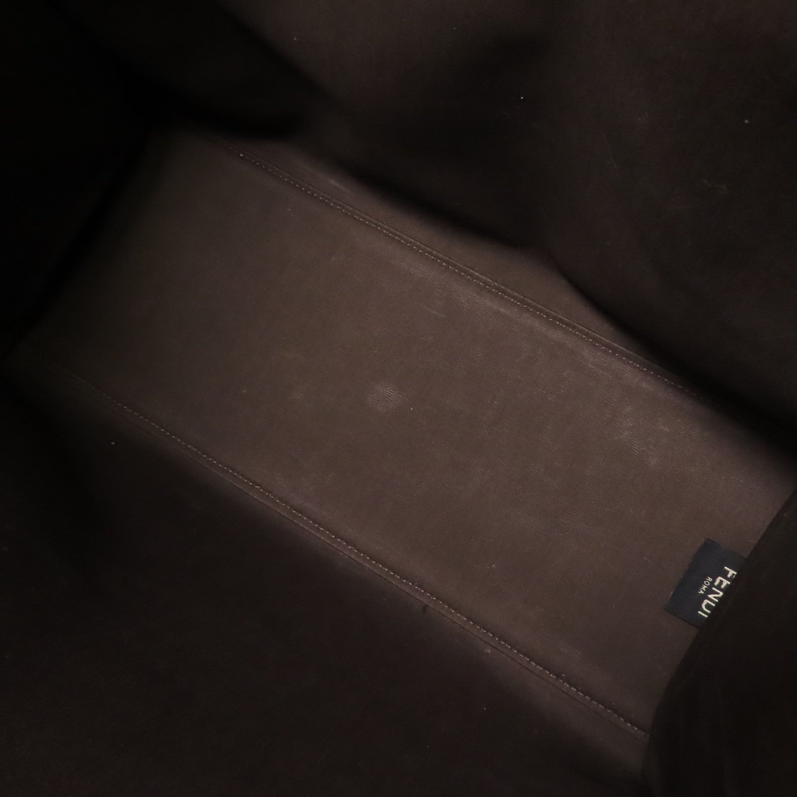 FENDI 帆布Sunshine Medium金扣手挽肩背兩用袋