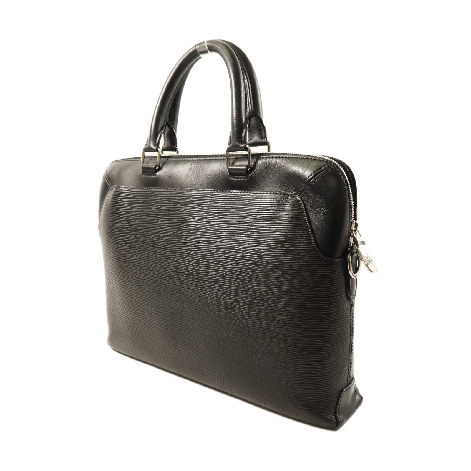 LOUIS VUITTON 【激減優惠】Epi Oliver briefcase銀扣手挽肩背兩用袋