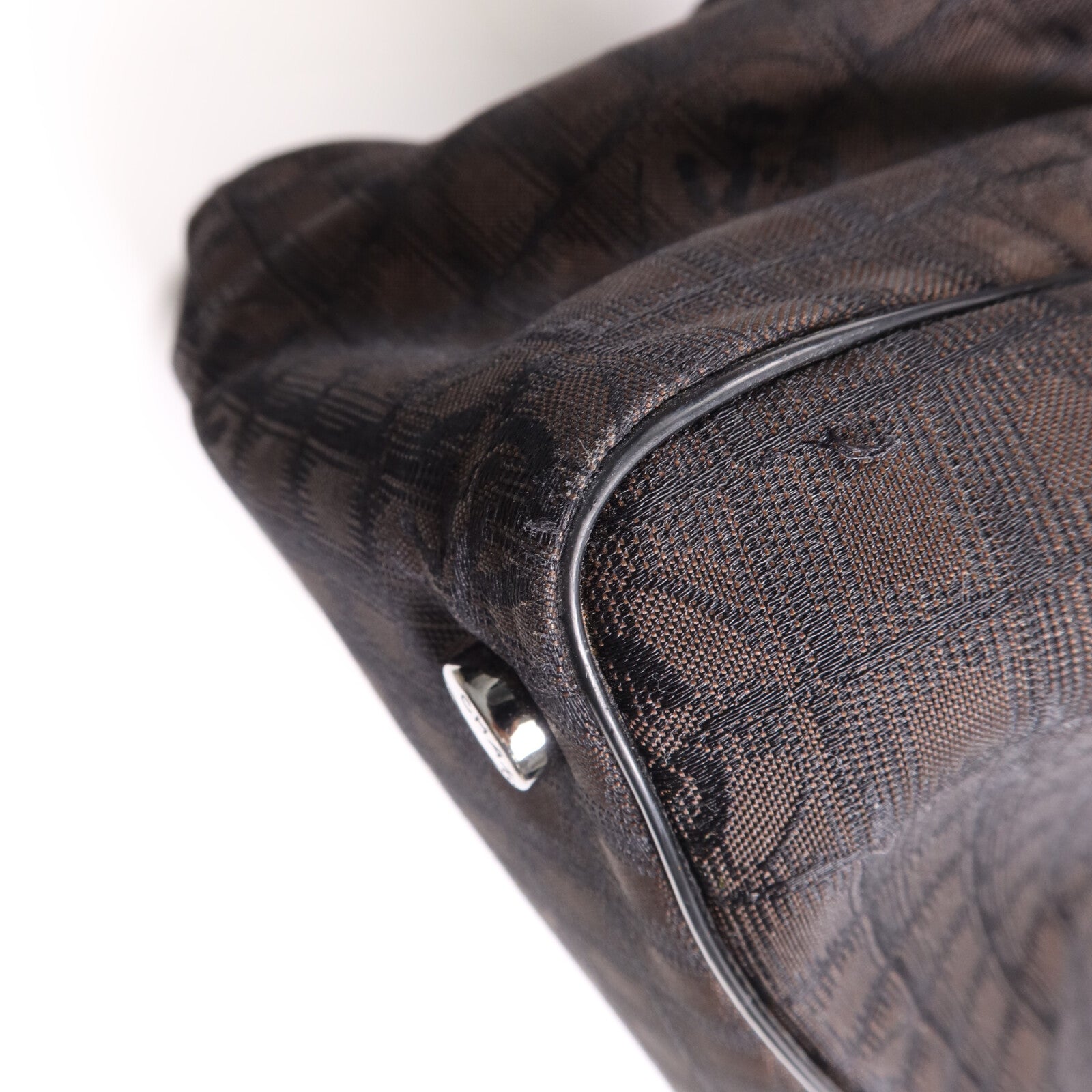 CHANEL 尼龍New Travel Line Tote Bag銀扣手挽袋