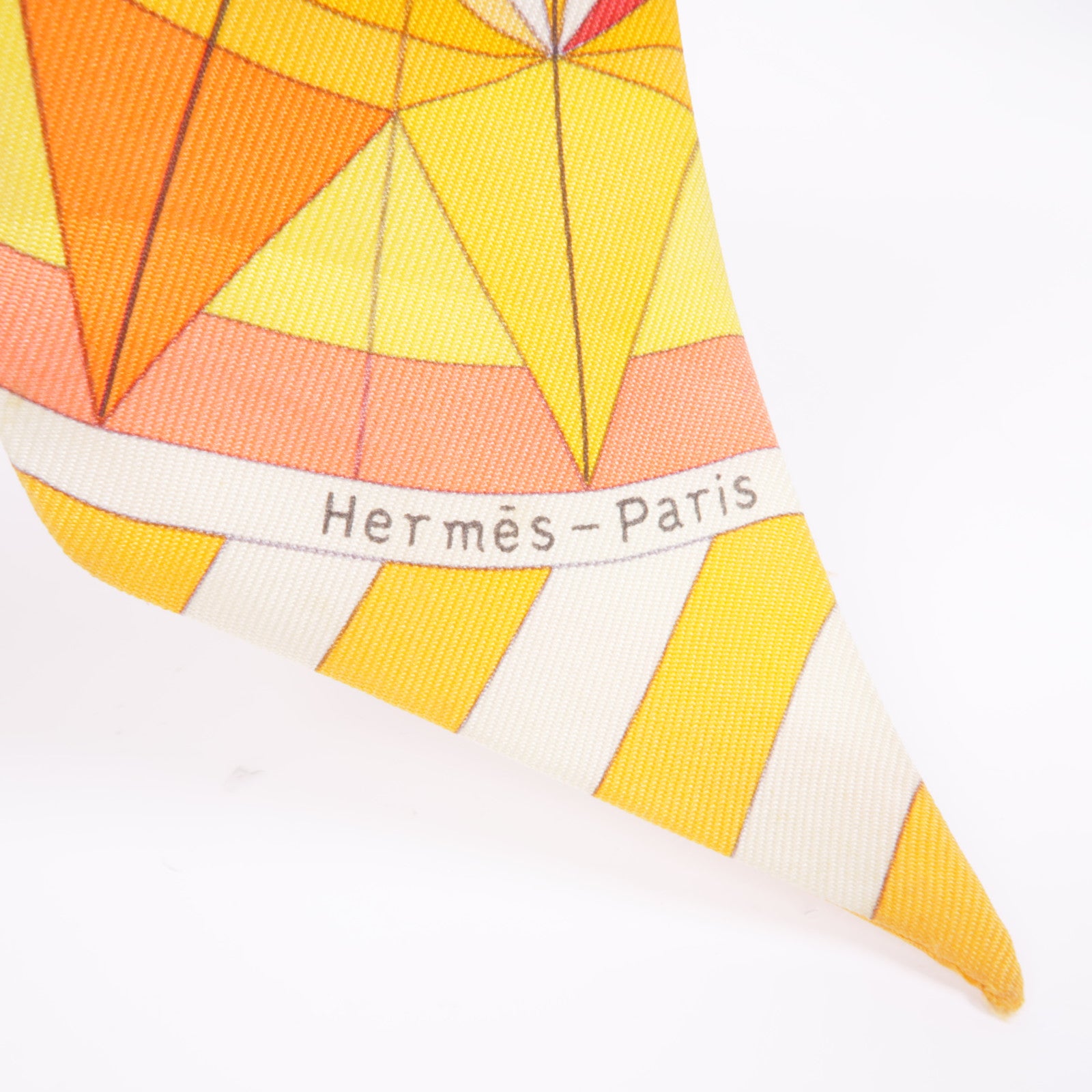 HERMES 絲質Twilly絲巾