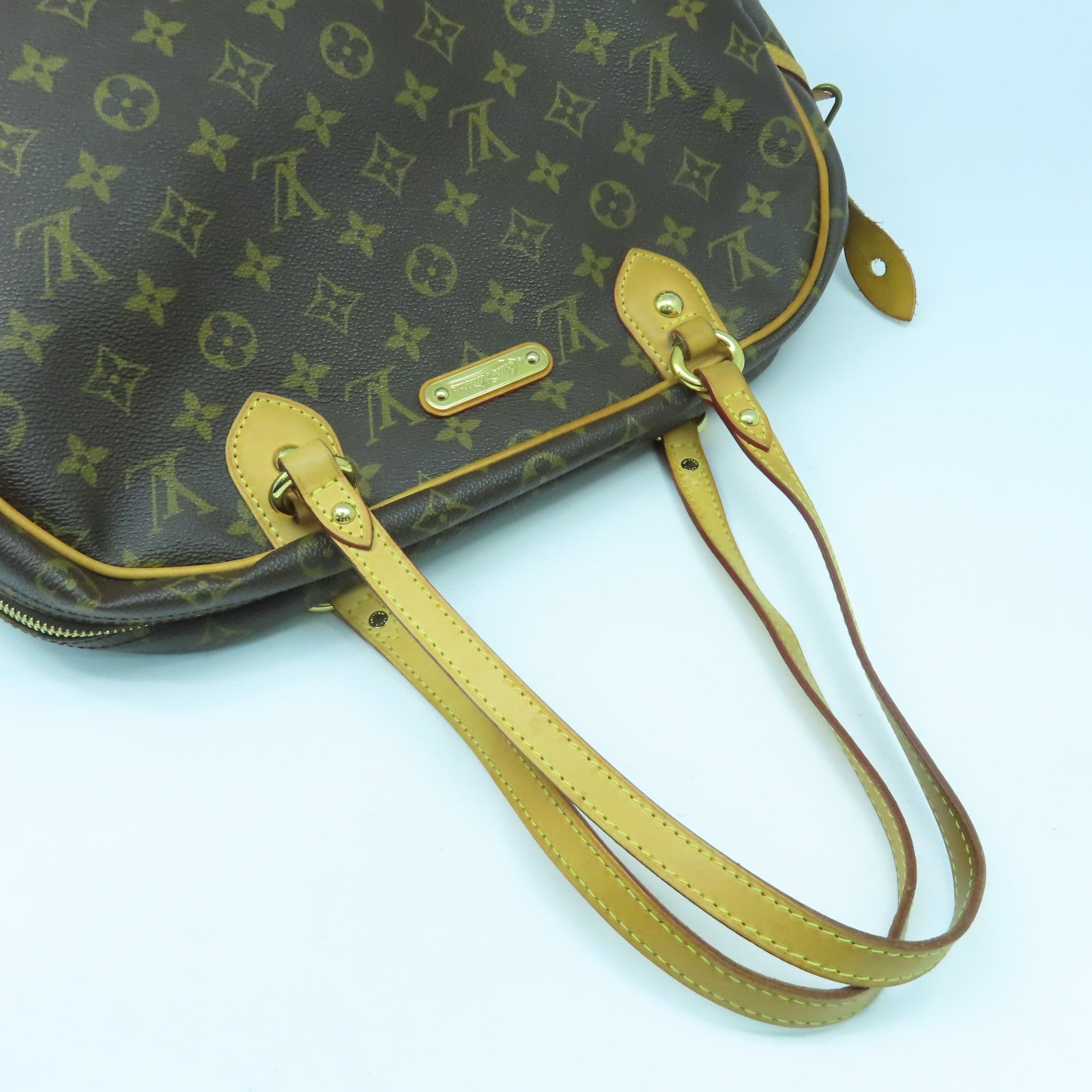 LOUIS VUITTON 【激減優惠】Monogram Montorgueil PM金扣肩背袋啡色