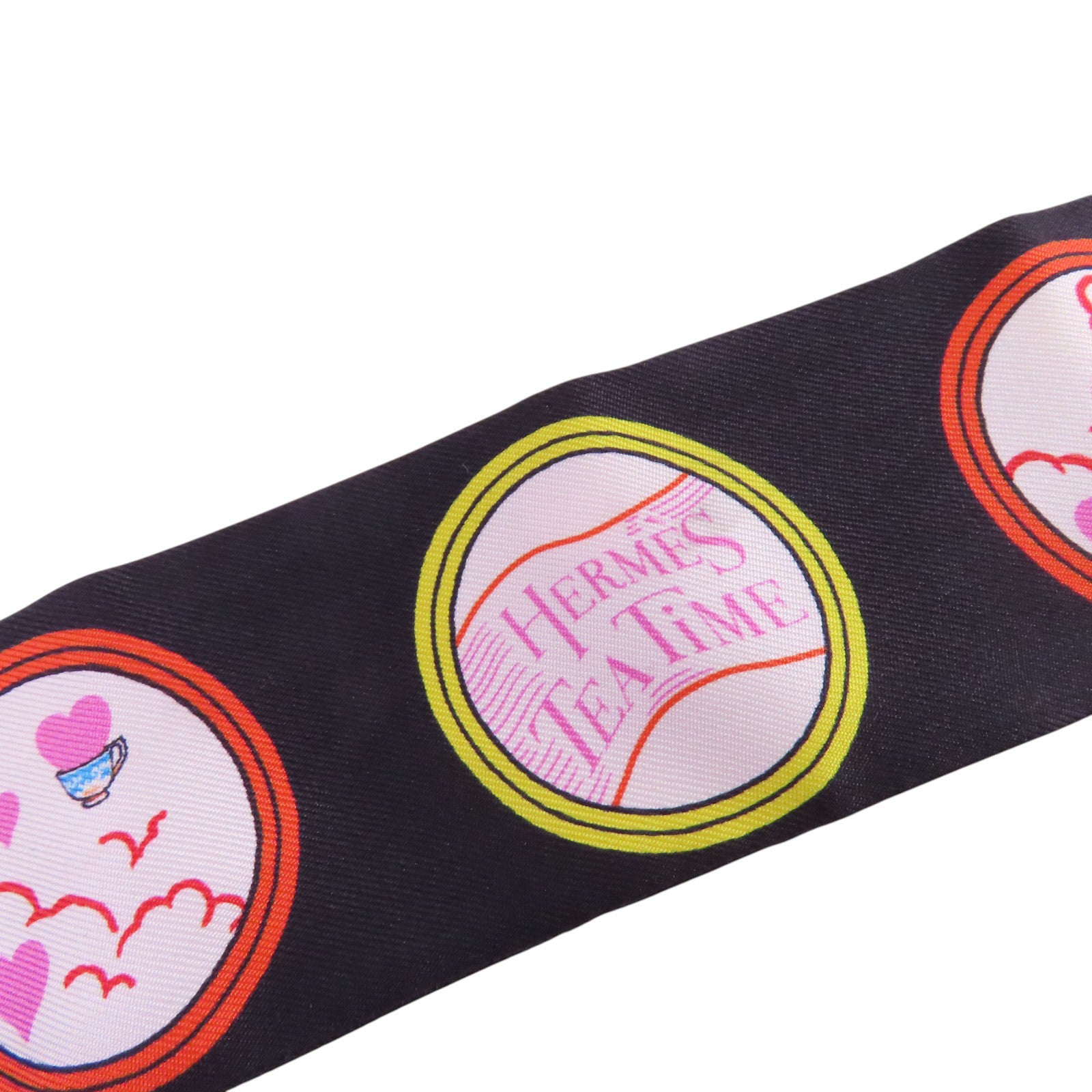 HERMES 絲質Twilly Scarf絲巾