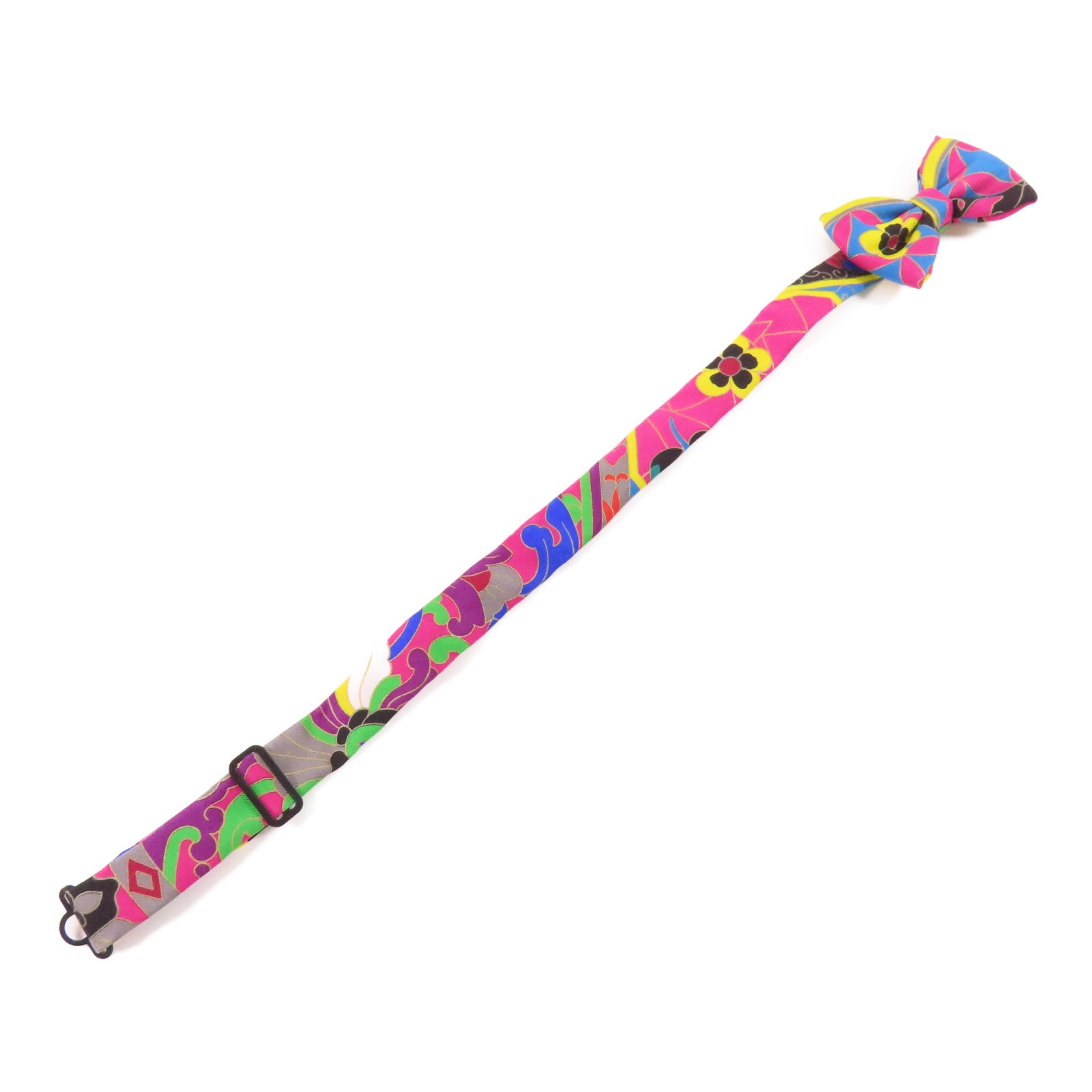 HERMES Bow Tie Silk Multicolor